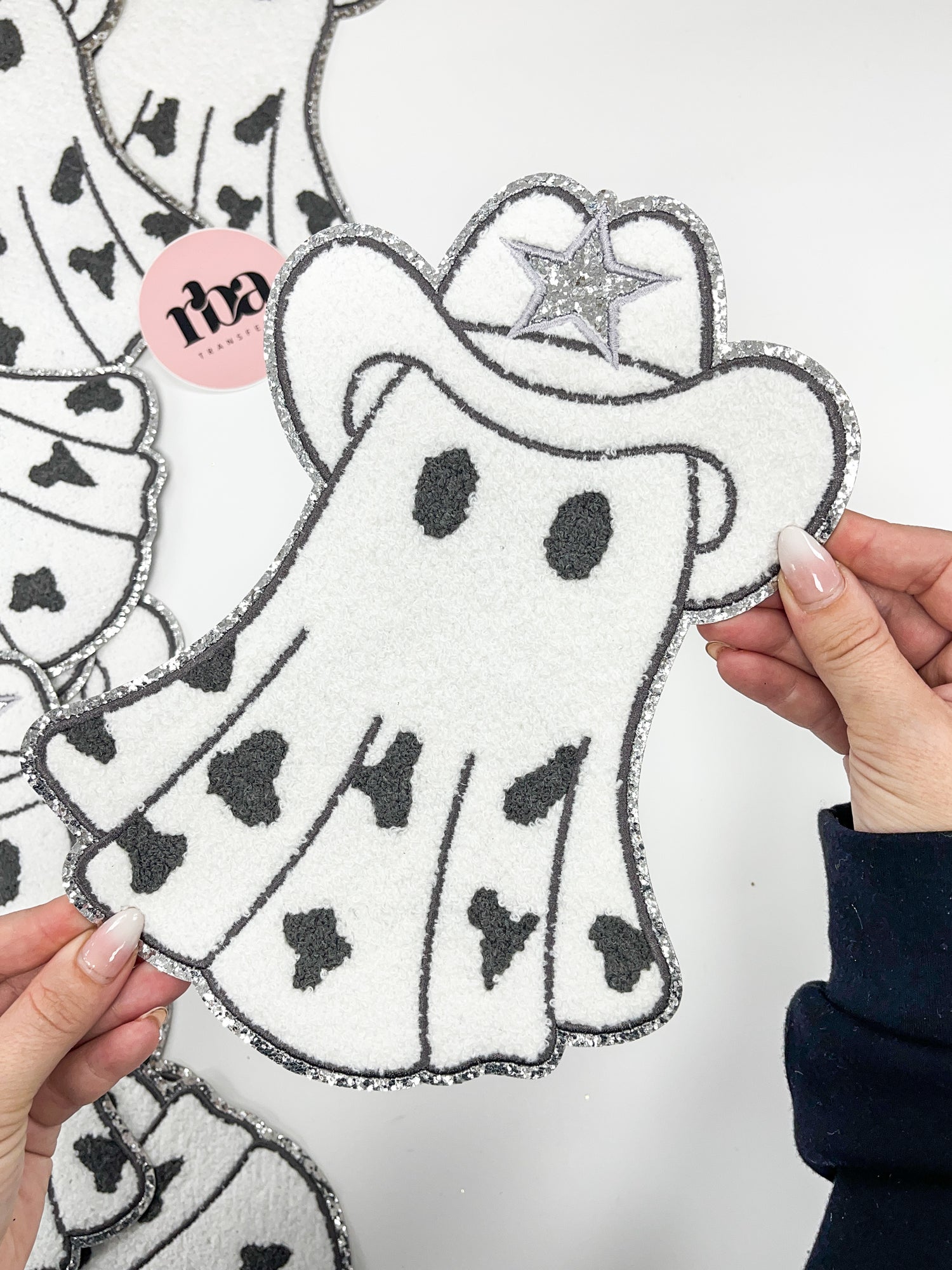 Cowgirl Ghost Chenille Patch