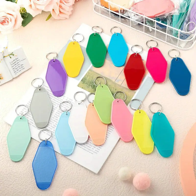 Blank Motel Keychain