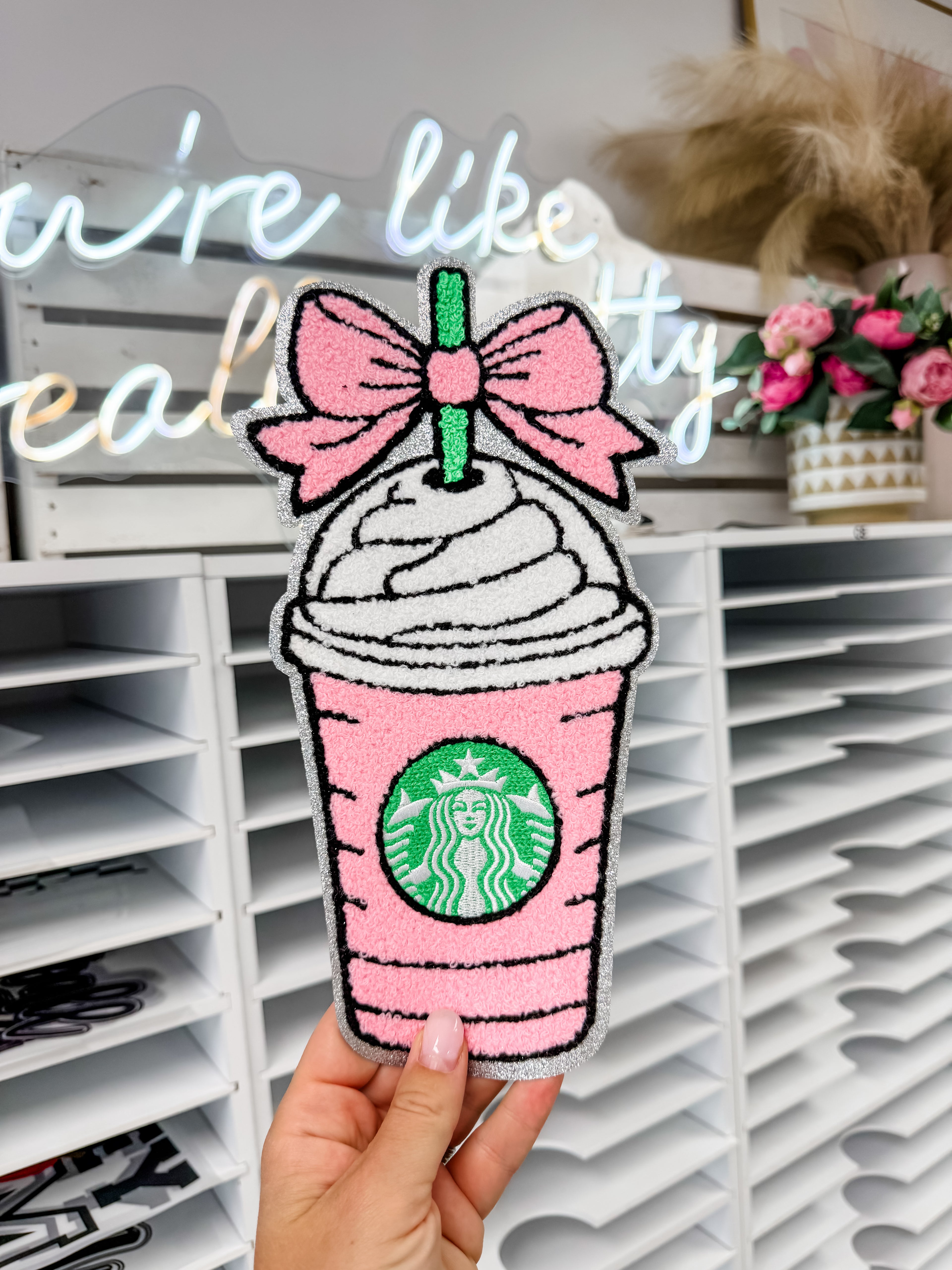 Pink Frappuccino Patch