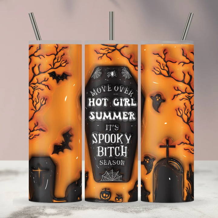 Enveloppement de sublimation gonflé 3D Hot Girl Summer 20oz
