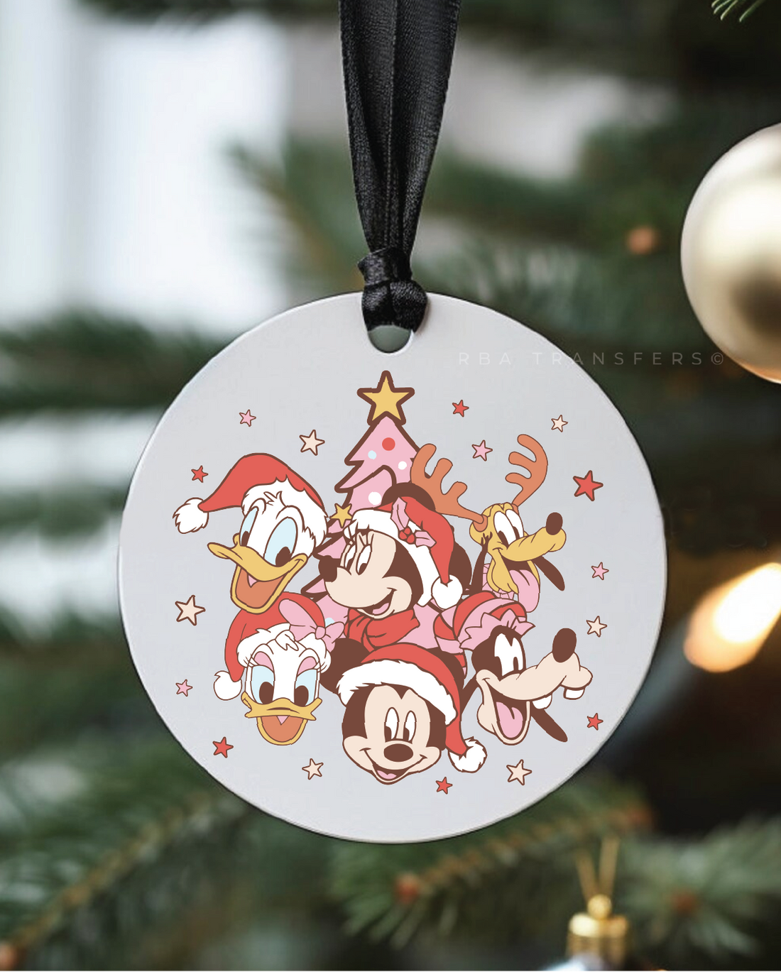 Arbre magique 3 » Ornement acrylique UV DTF Autocollant