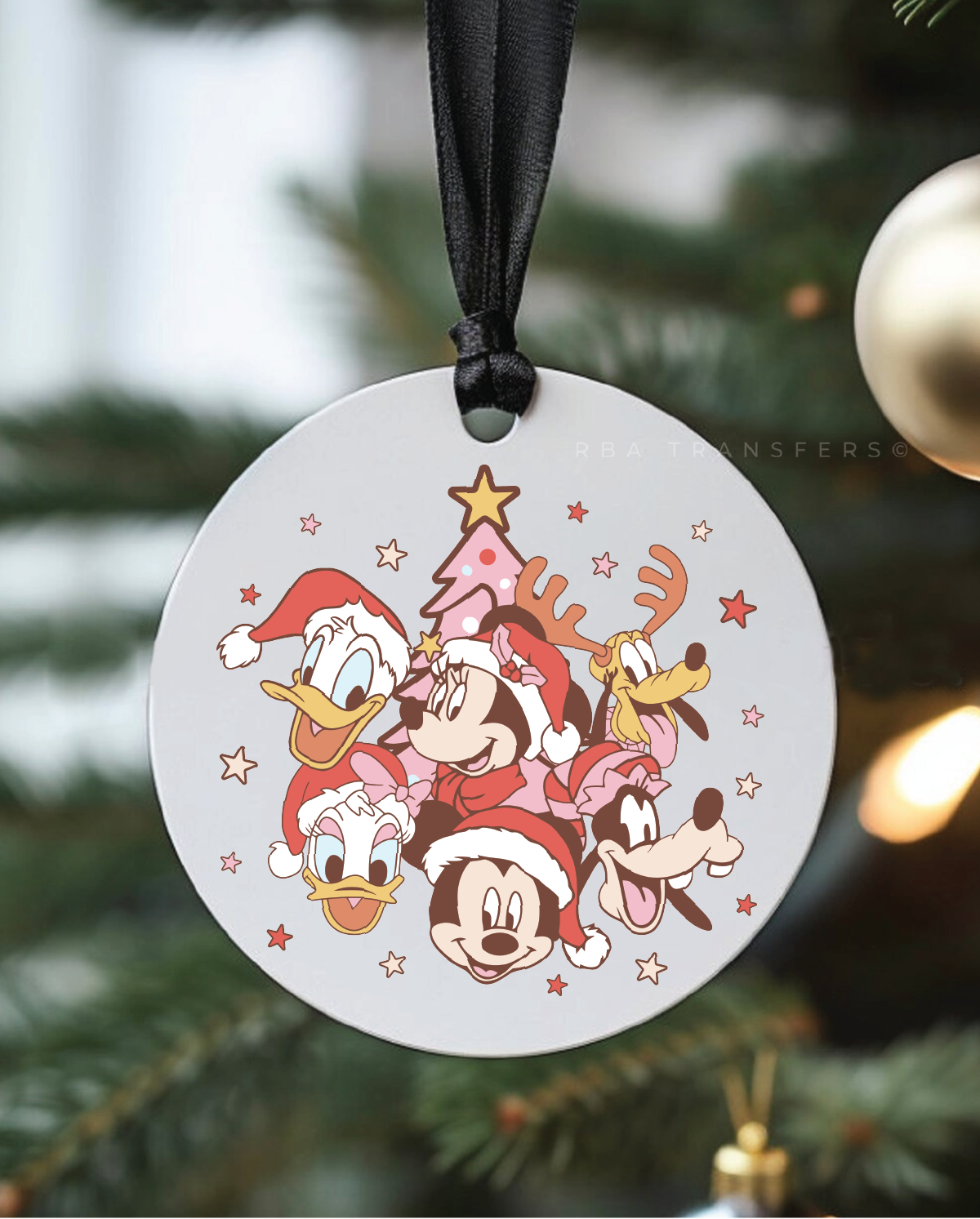 Magical Tree 3" Acrylic Ornament UV DTF Sticker