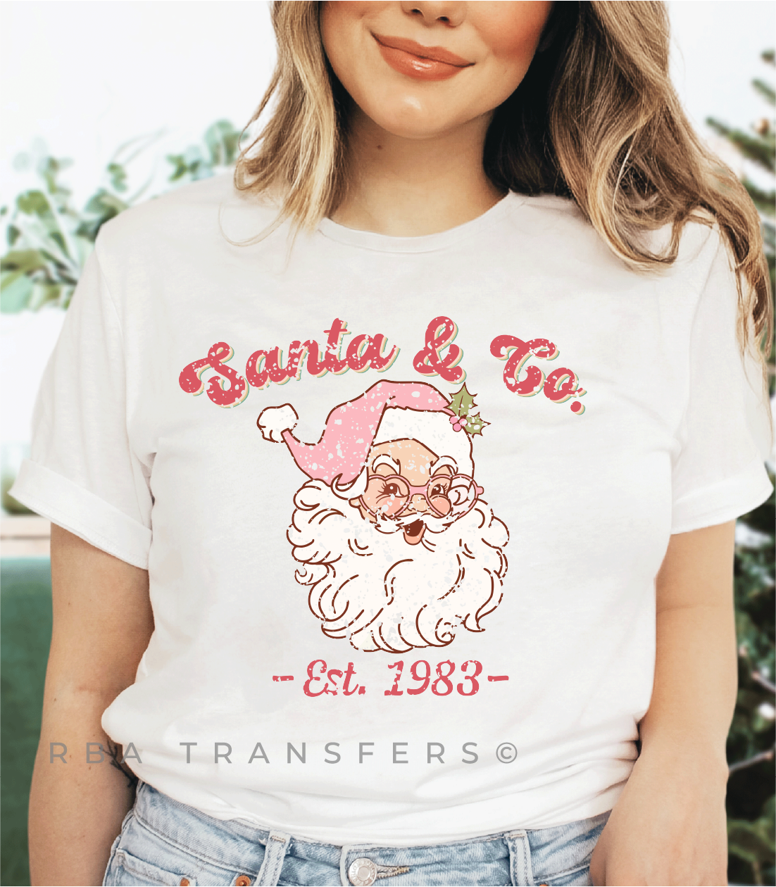 Transfert couleur Santa & Co