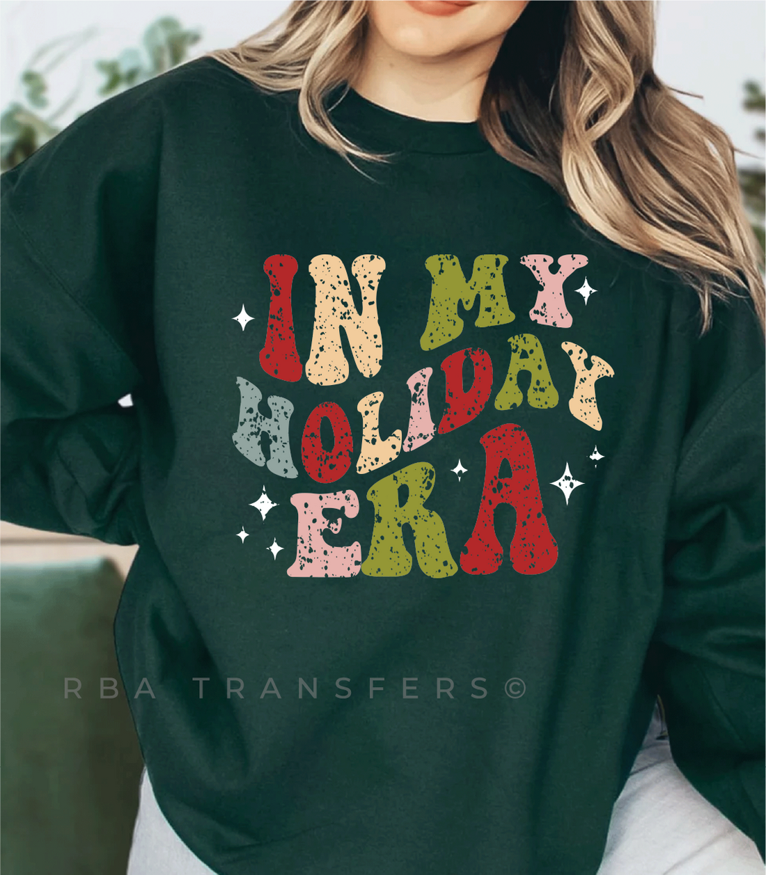 In My Holiday Era Full Colour Transfer