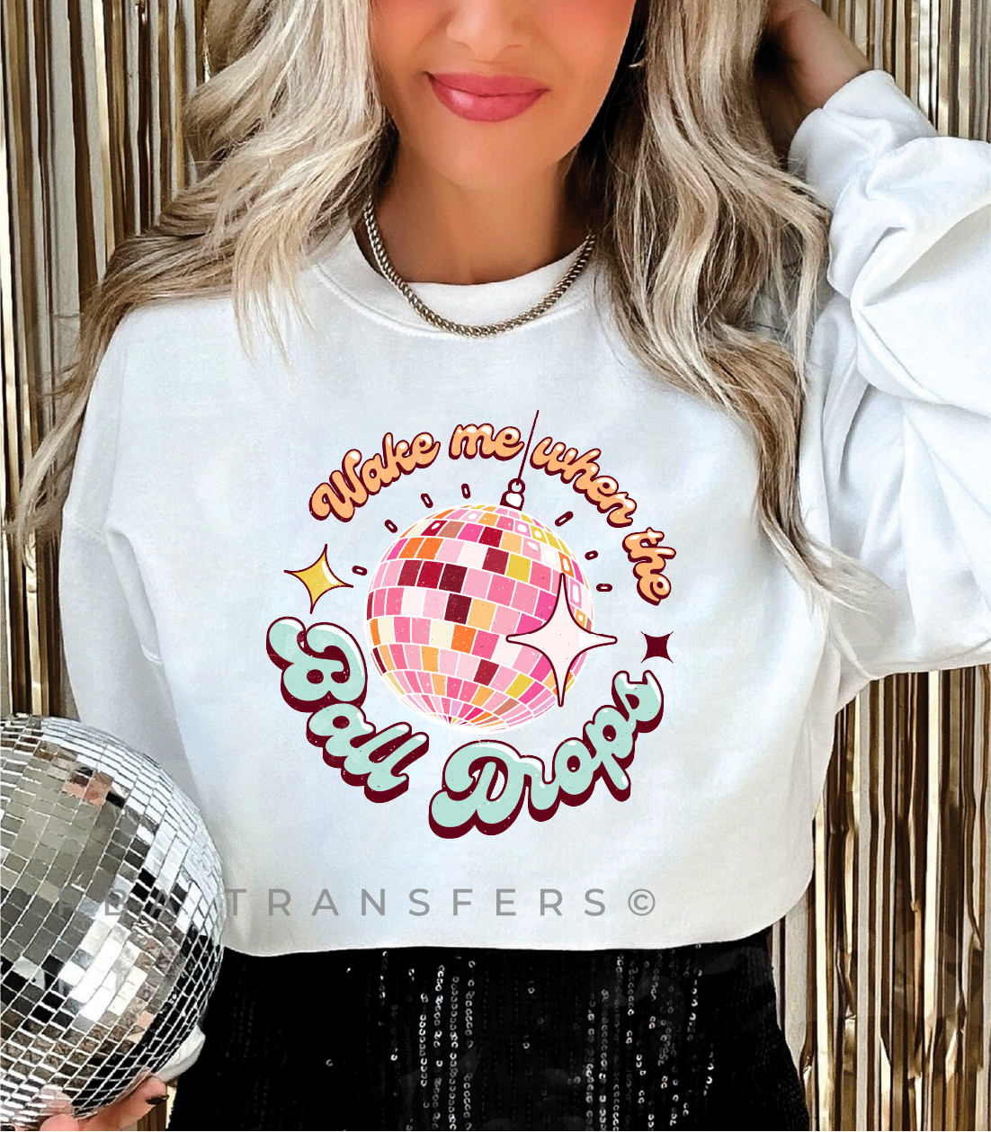 Réveille-moi quand la balle tombe Transfert couleur