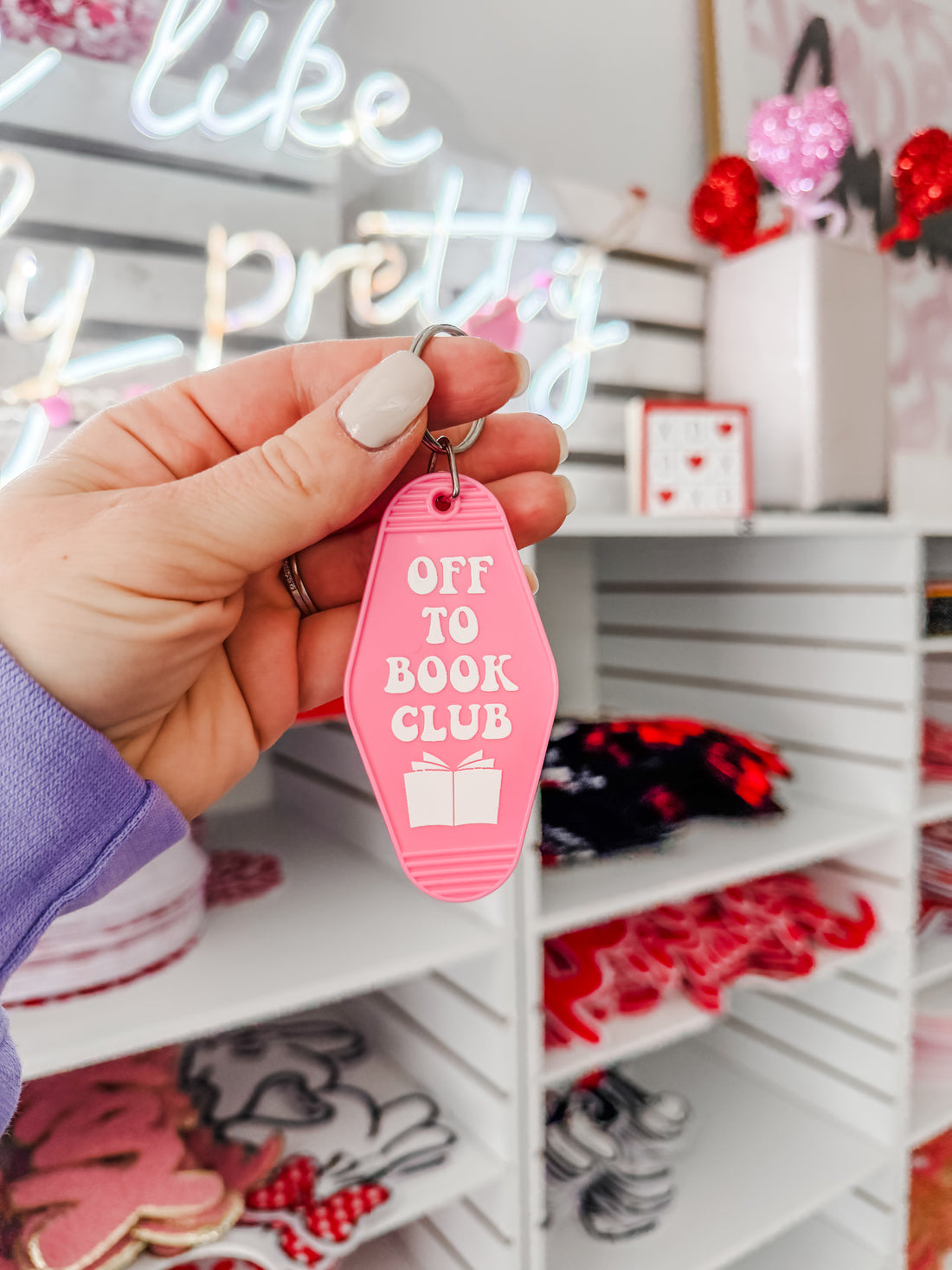 Off To Book Club UV Sticker