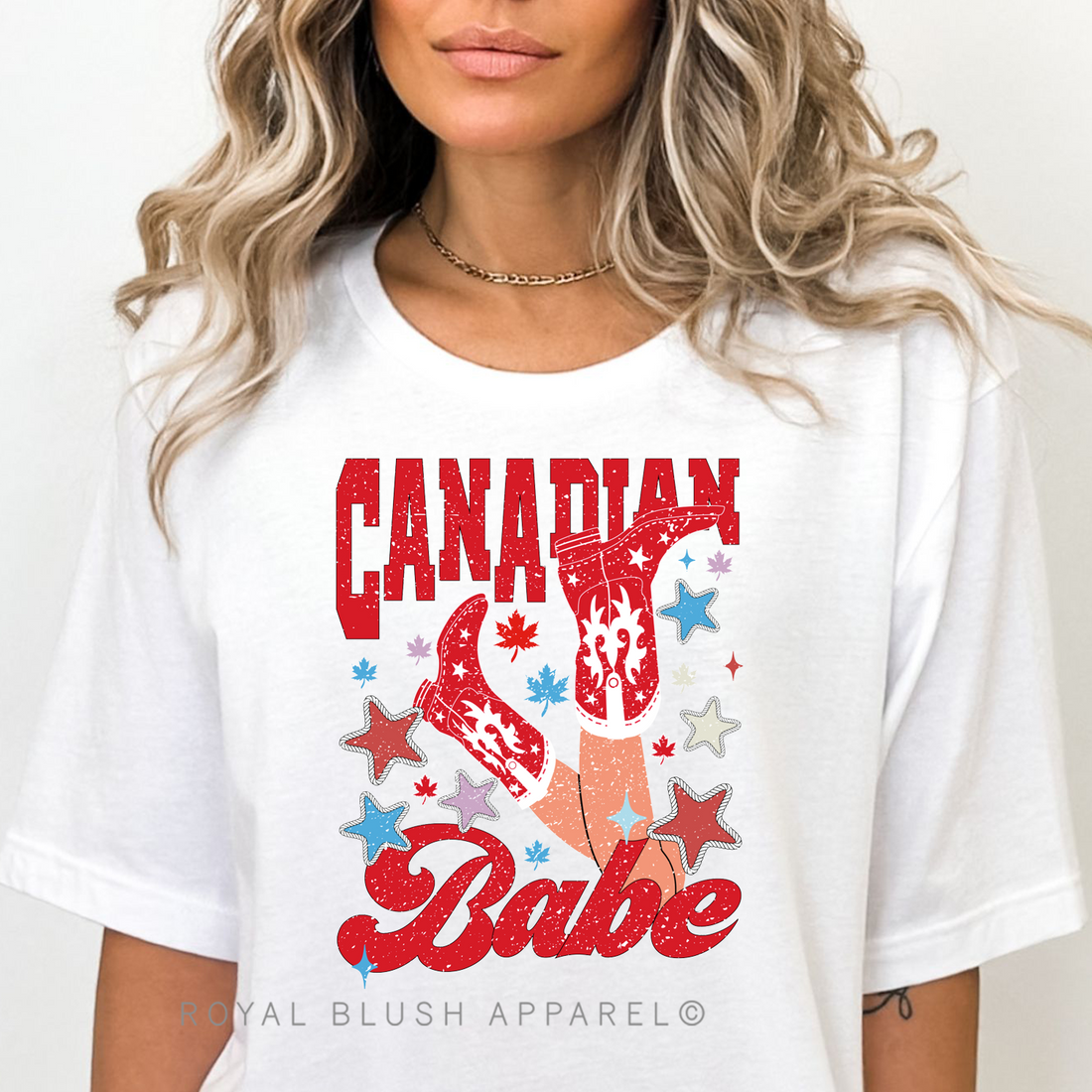 Canadian Babe Full Color Transfer