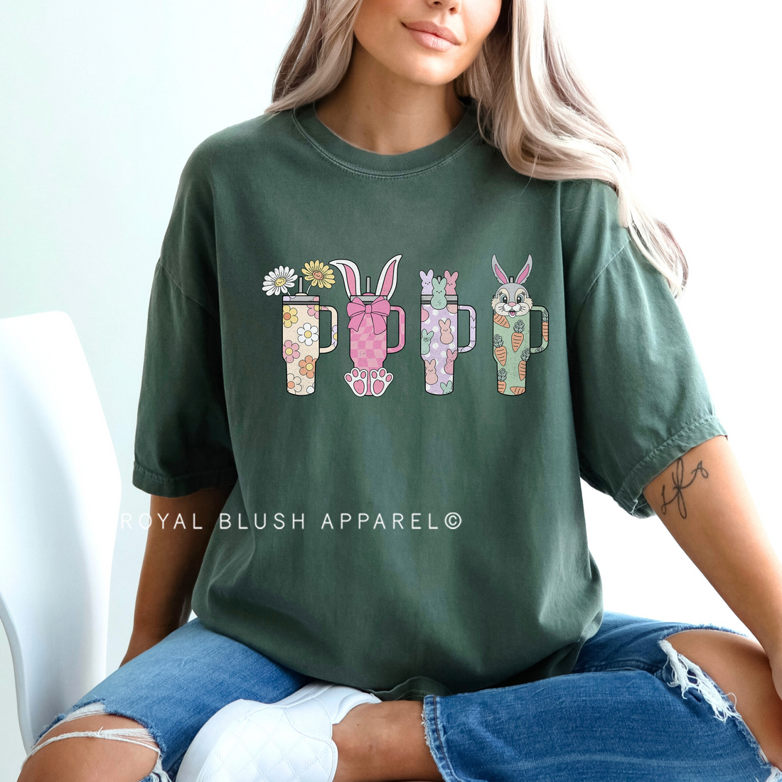 Transfert couleur Stanleys de Pâques