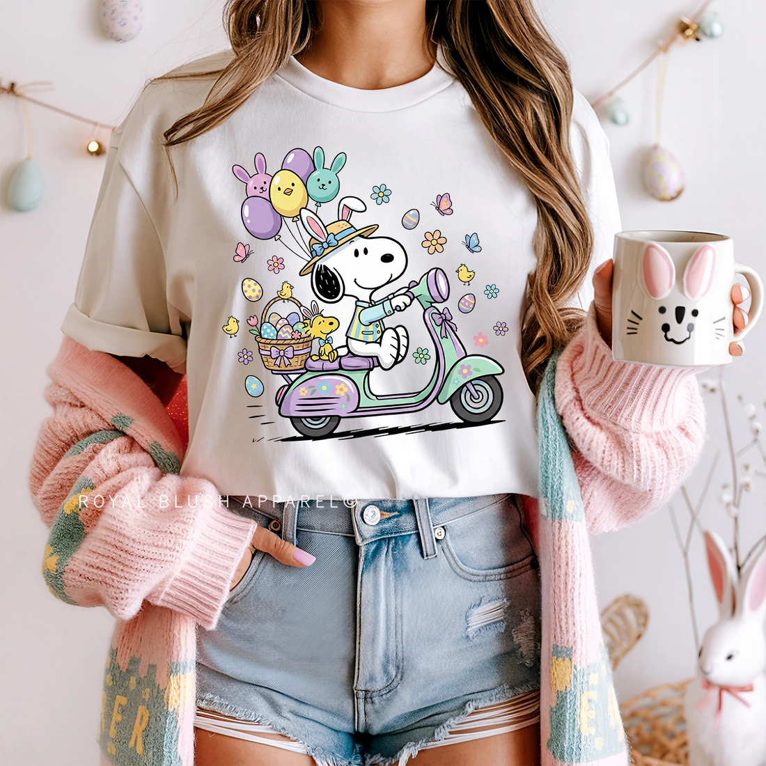 Easter Vespa Full Color Transfer