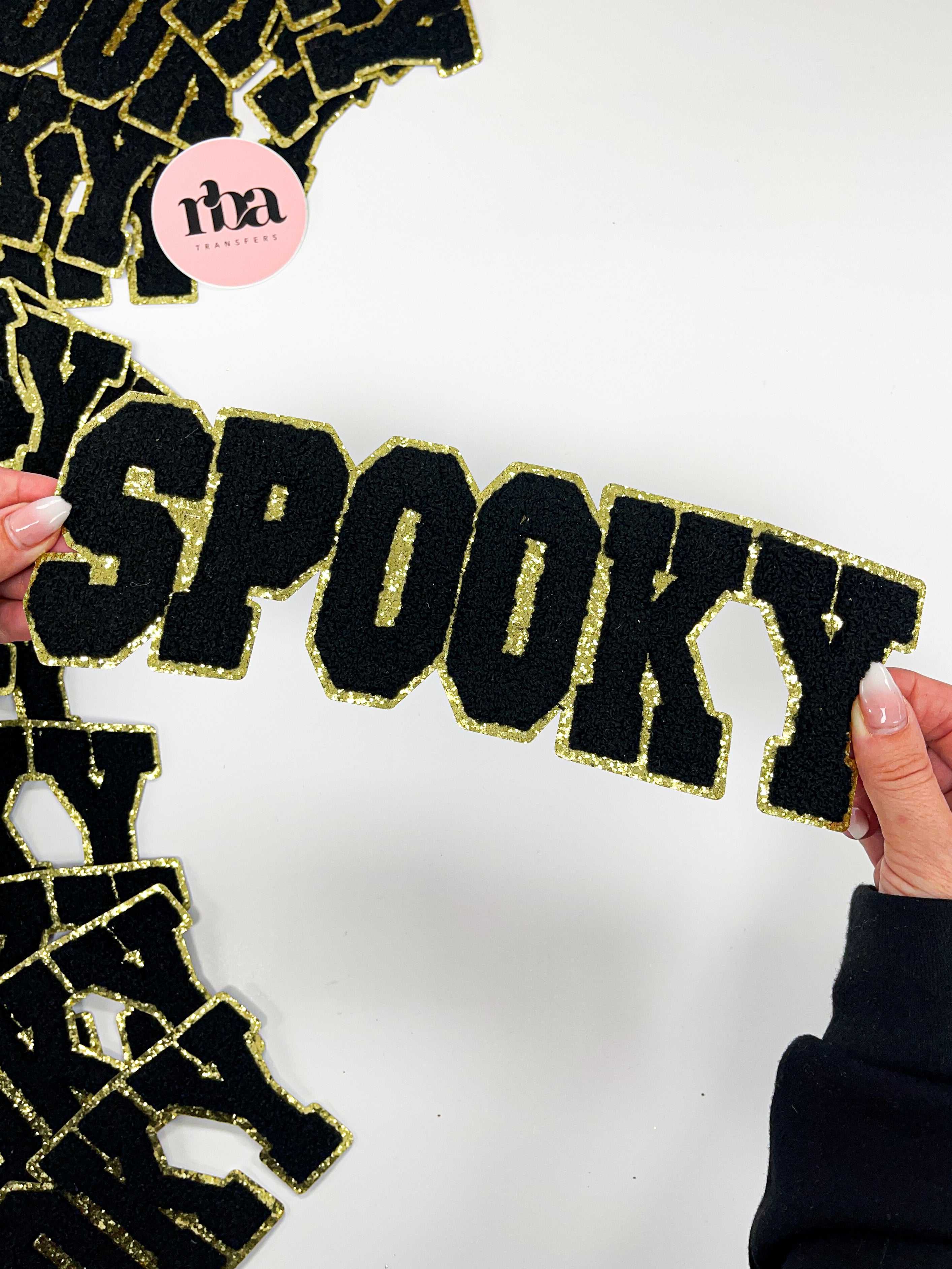 Spooky Varsity Chenille Patch