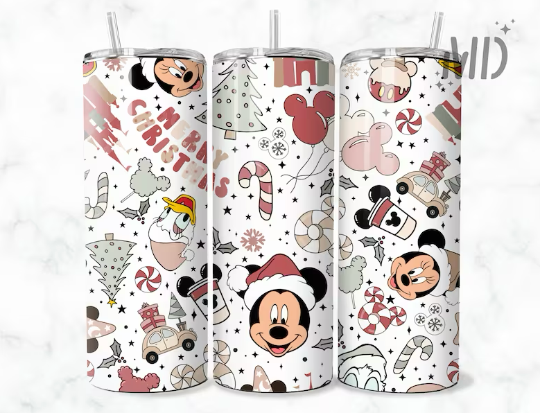 Enveloppement de sublimation gonflé 3D de Noël magique 20oz