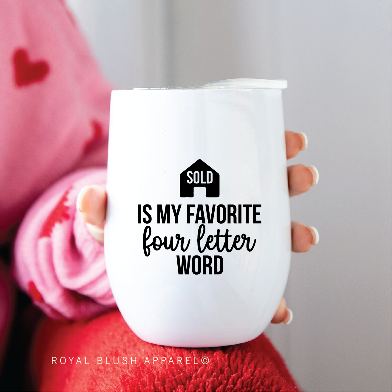 Sold Is My Favorite Four Letter Word UV DTF Sticker