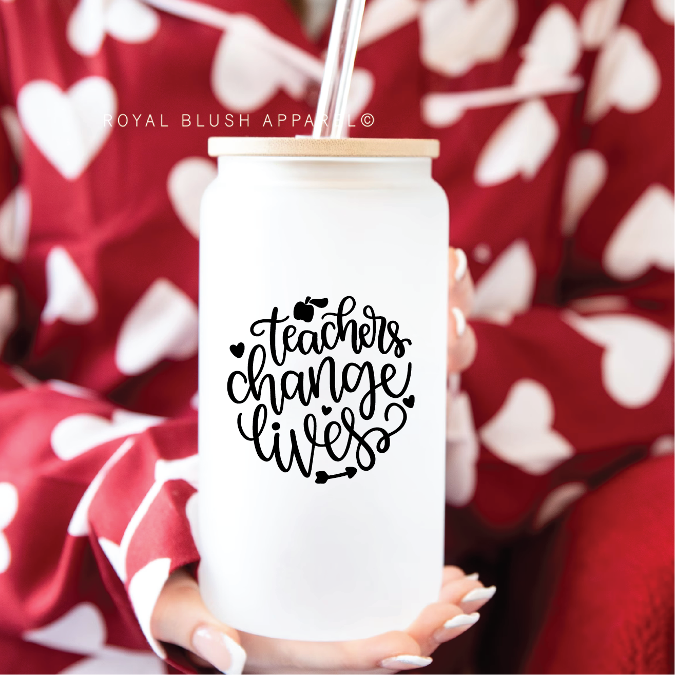 Teachers Change Lives UV DTF Sticker