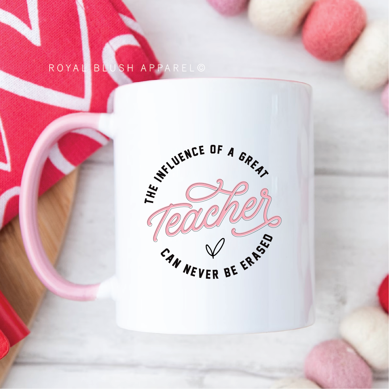 The Influence Of A Great Teacher 3" Acrylic Ornament UV DTF Sticker