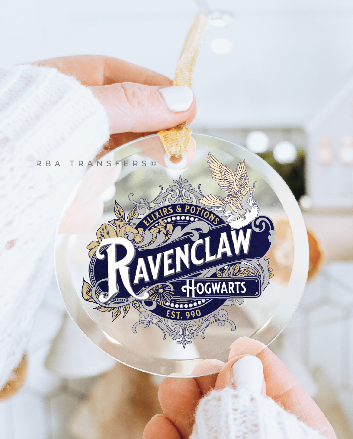 Harry Potter Ravenclaw 3 Fabric Sticker