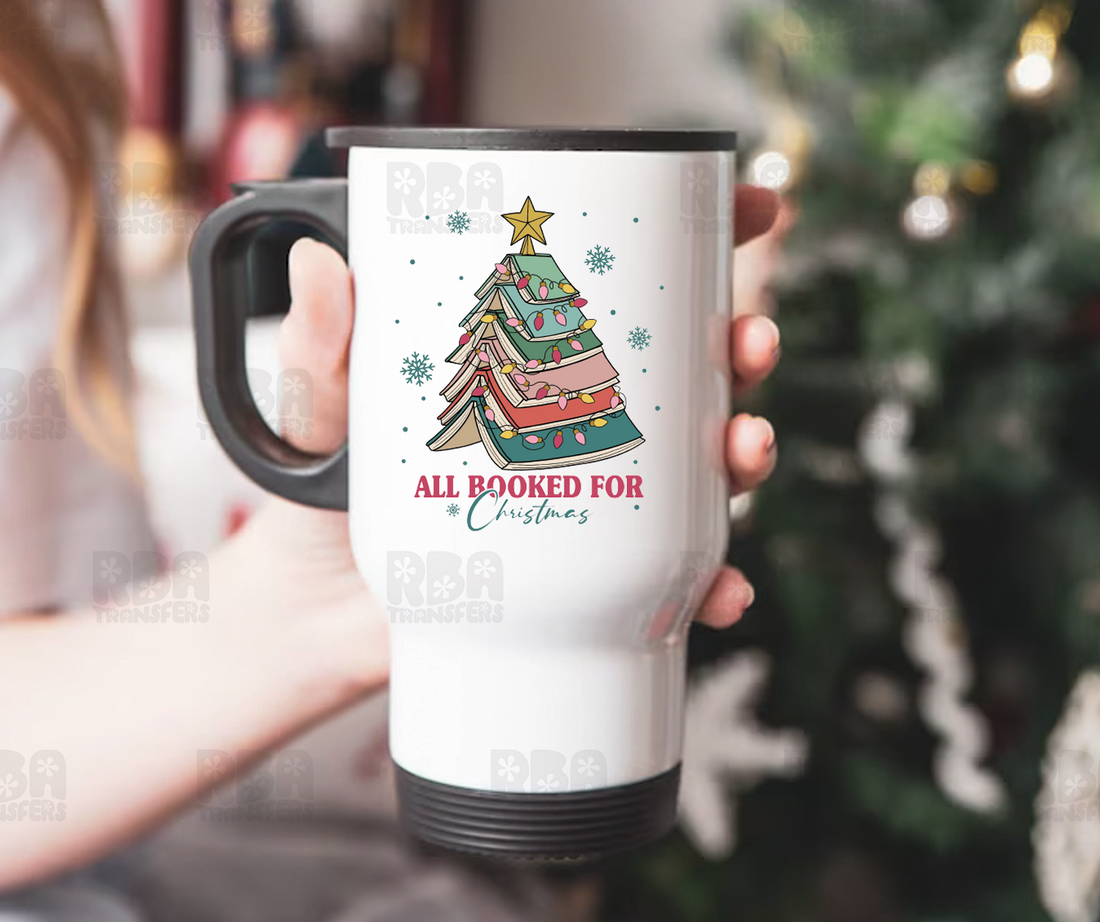 Tous réservés pour Noël UV DTF Autocollant