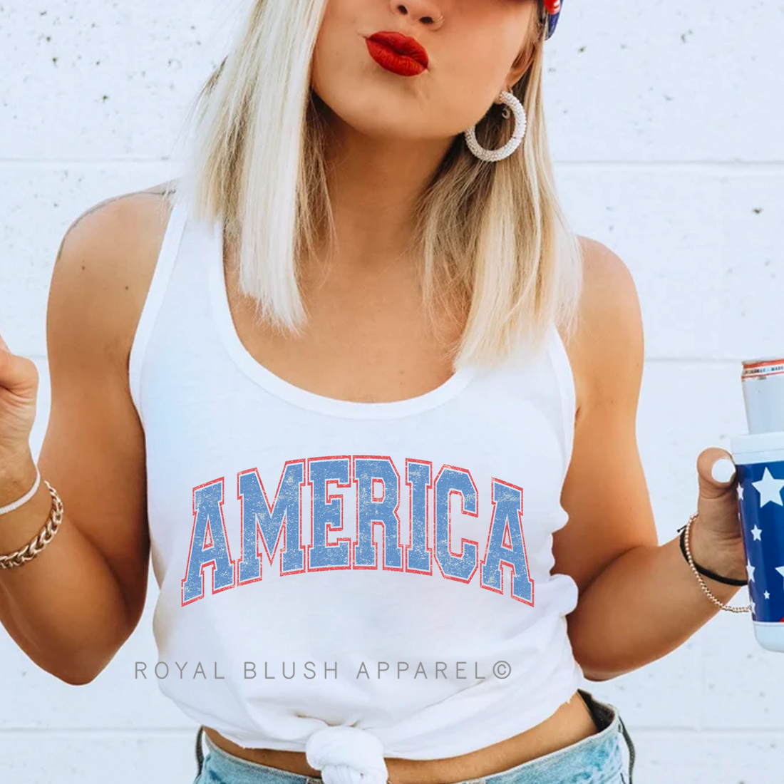Varsity AMERICA Full Color Transfer