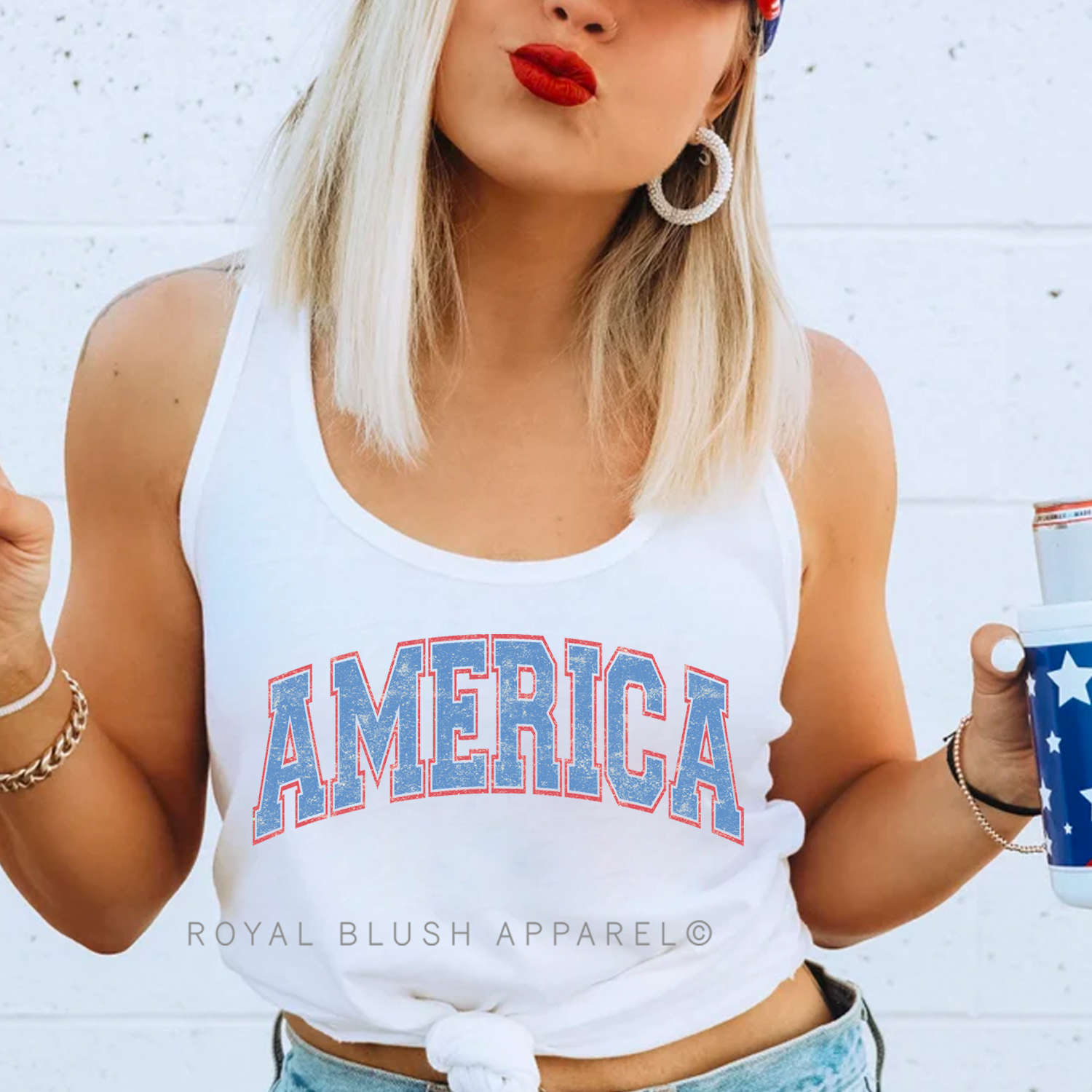 Varsity AMERICA Full Color Transfer