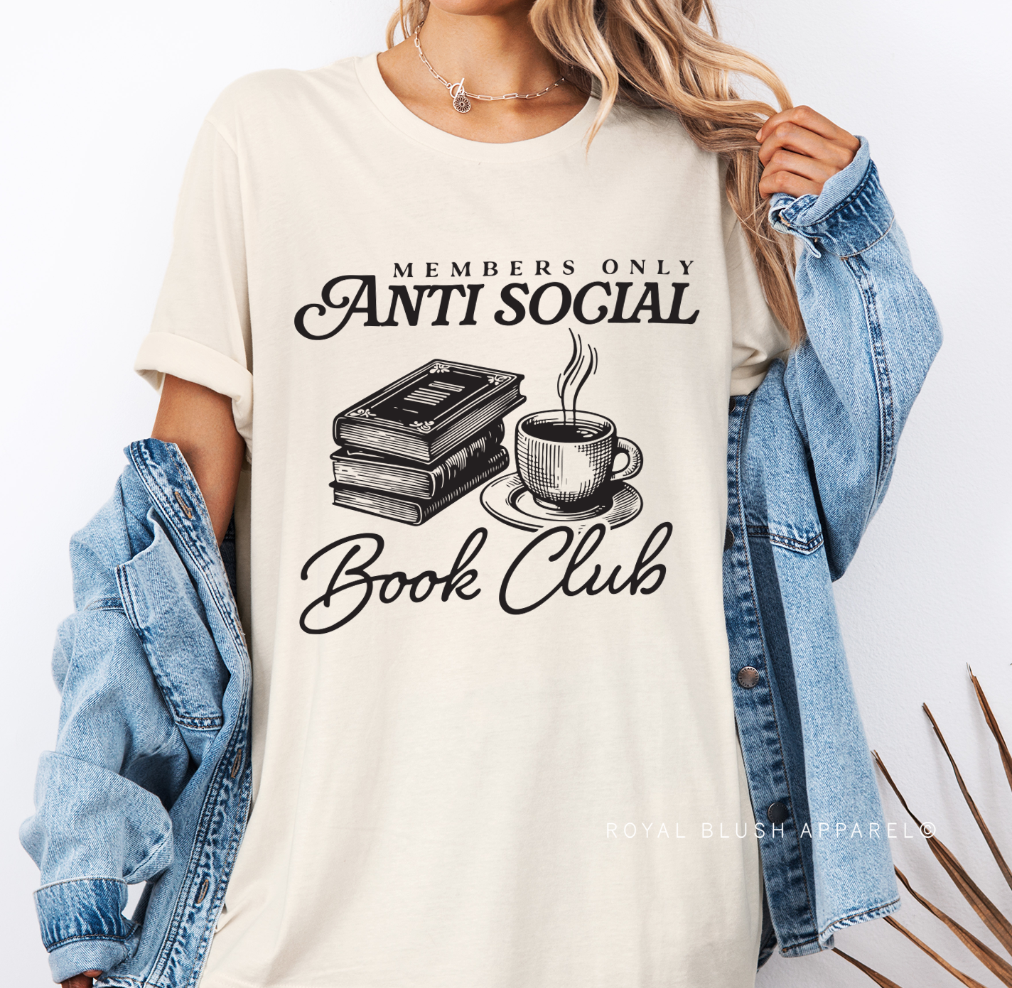 Anti Social Book Club Full Colour Transfer