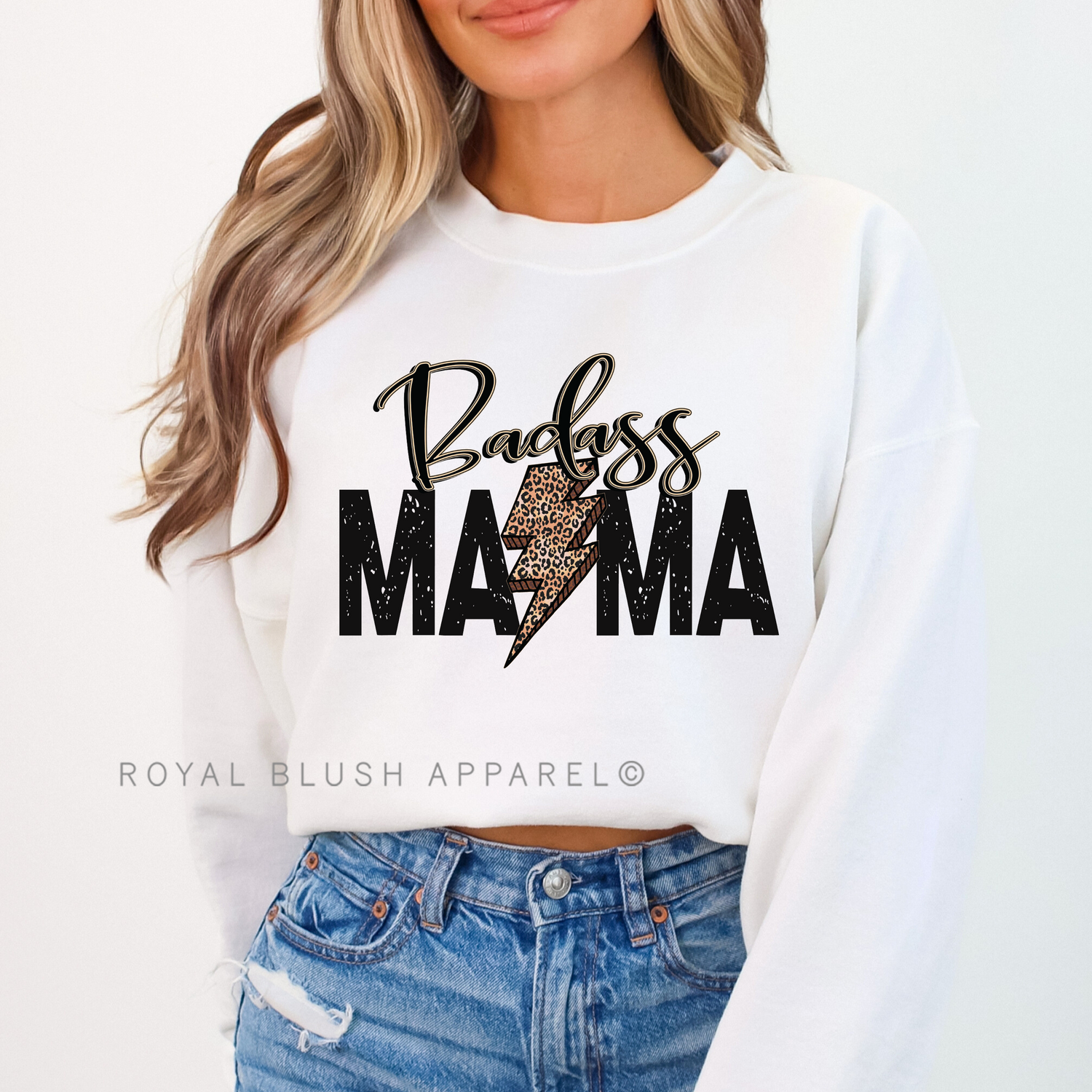 Badass Mama Full Color Transfer