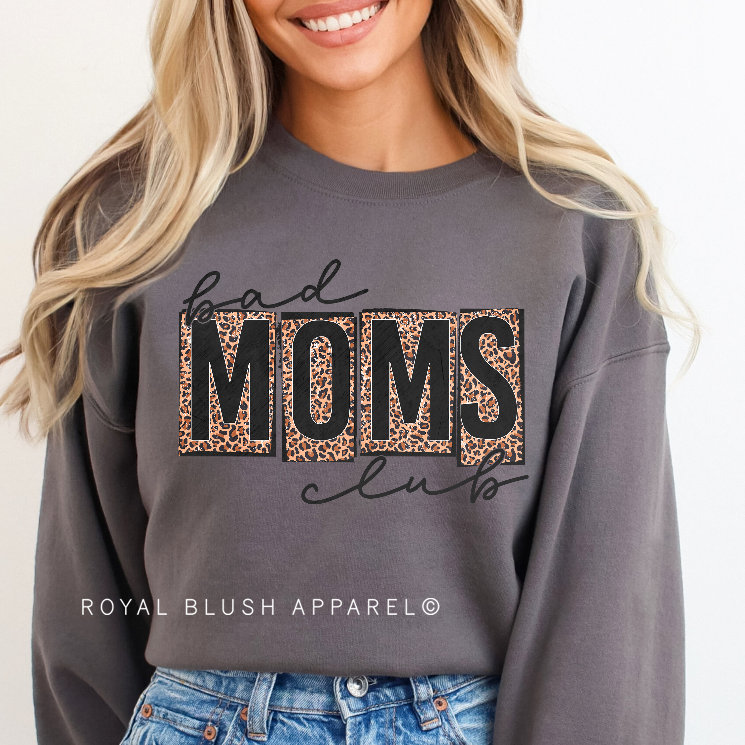 Bad Moms Club Full Color Transfer