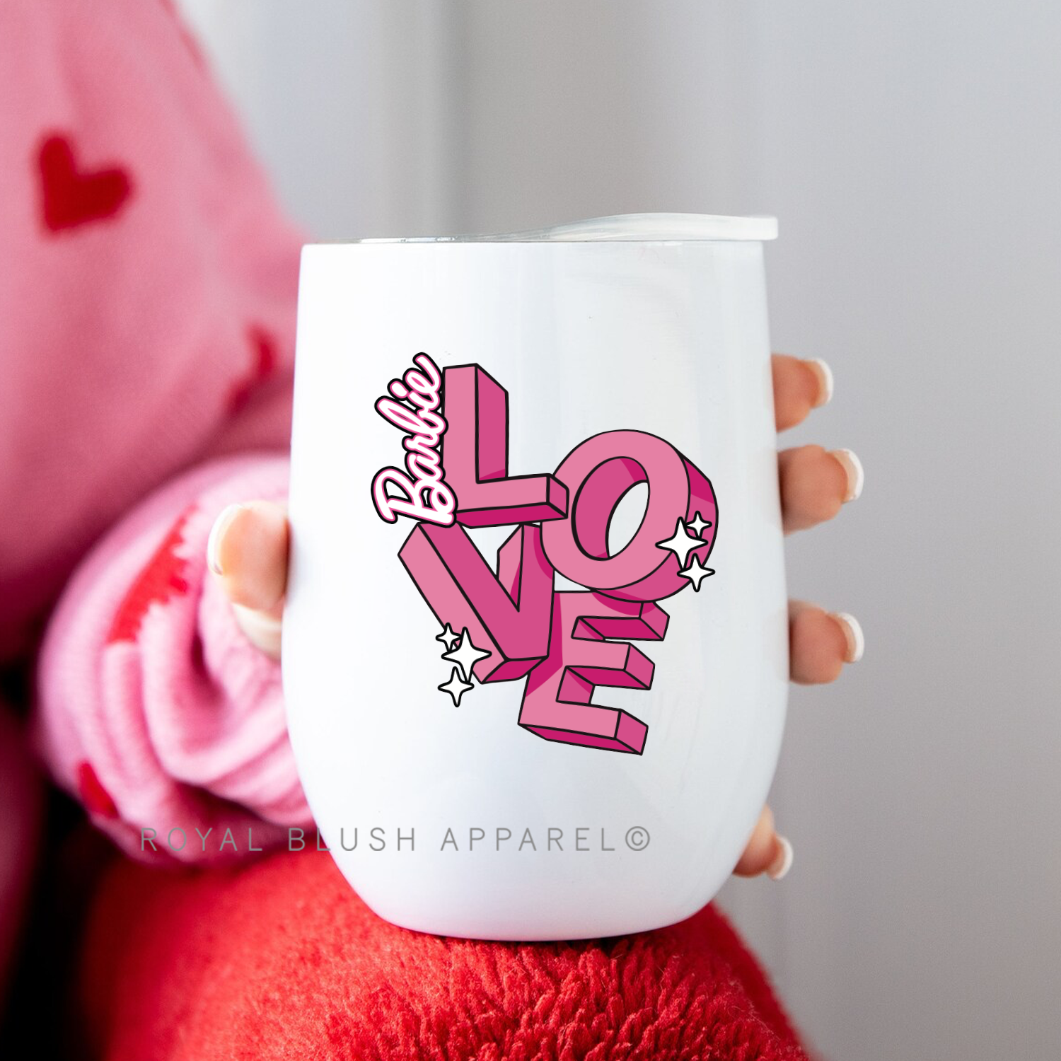 Autocollant Barbie Love UV DTF
