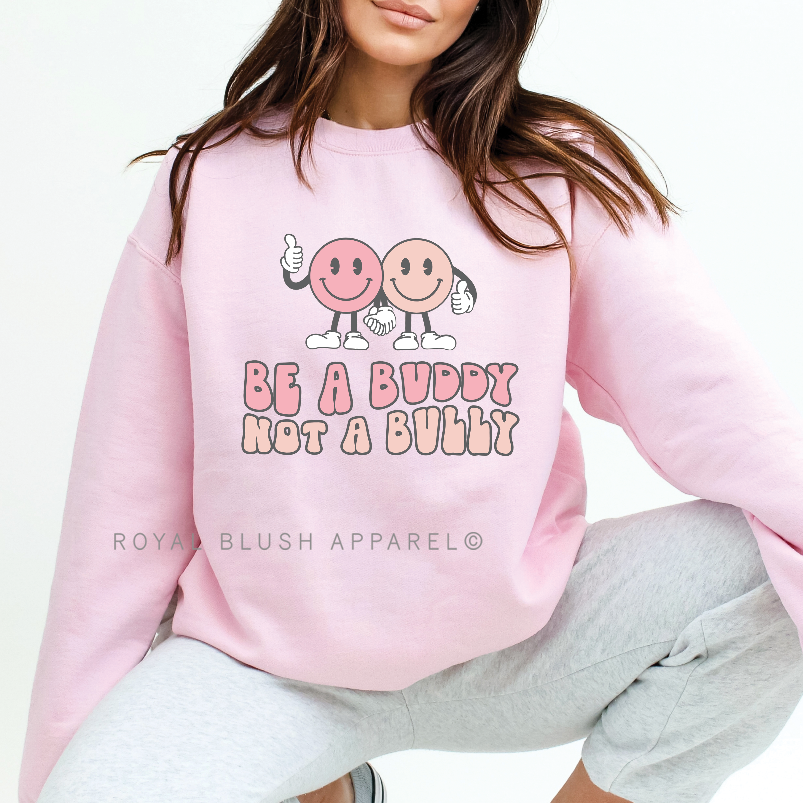 Be A Buddy Not A Bully Full Color Transfer