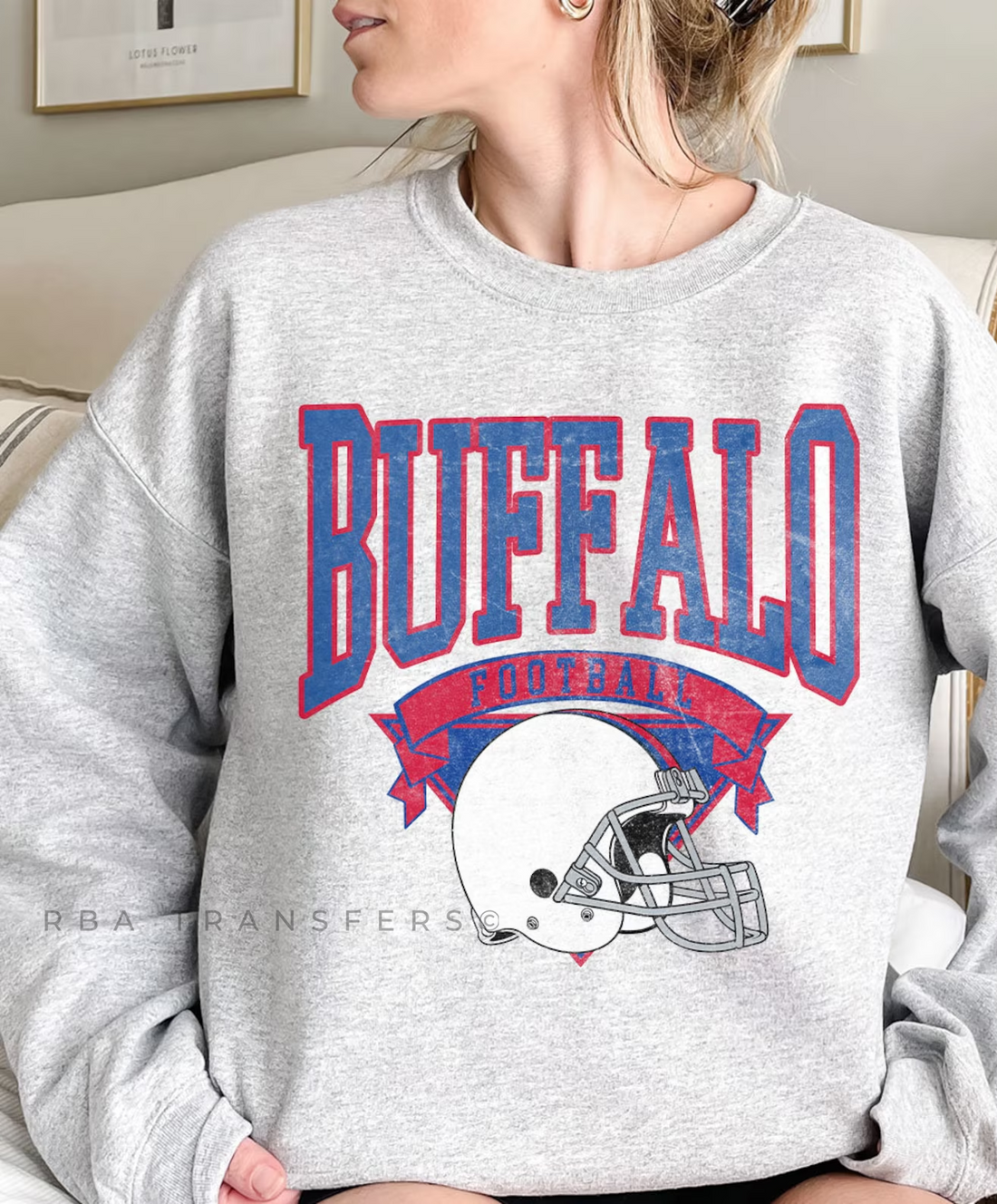 Buffalo Football Full Color Transfer