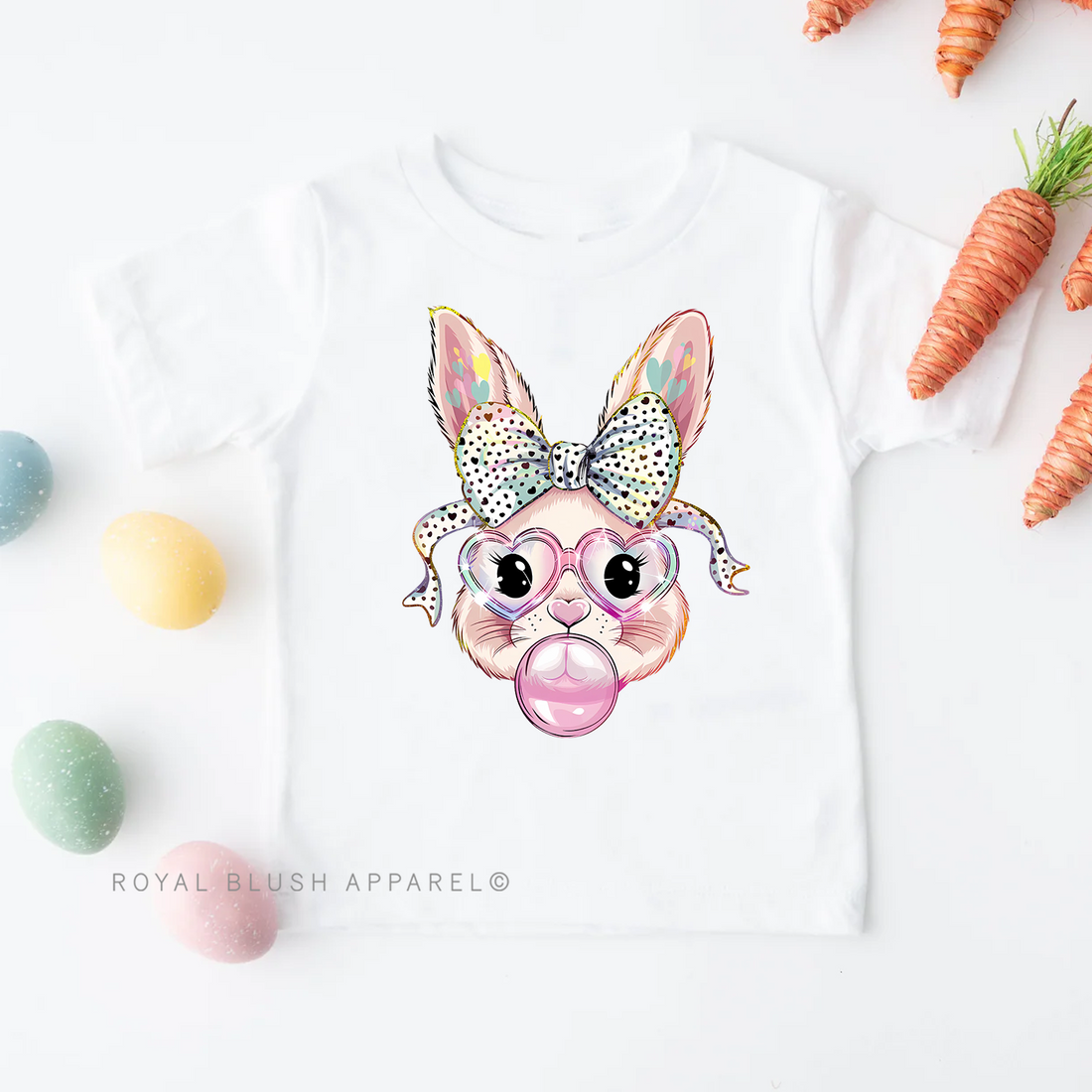 Toddler/Youth Bubble Gum Bunny Full Color Transfer