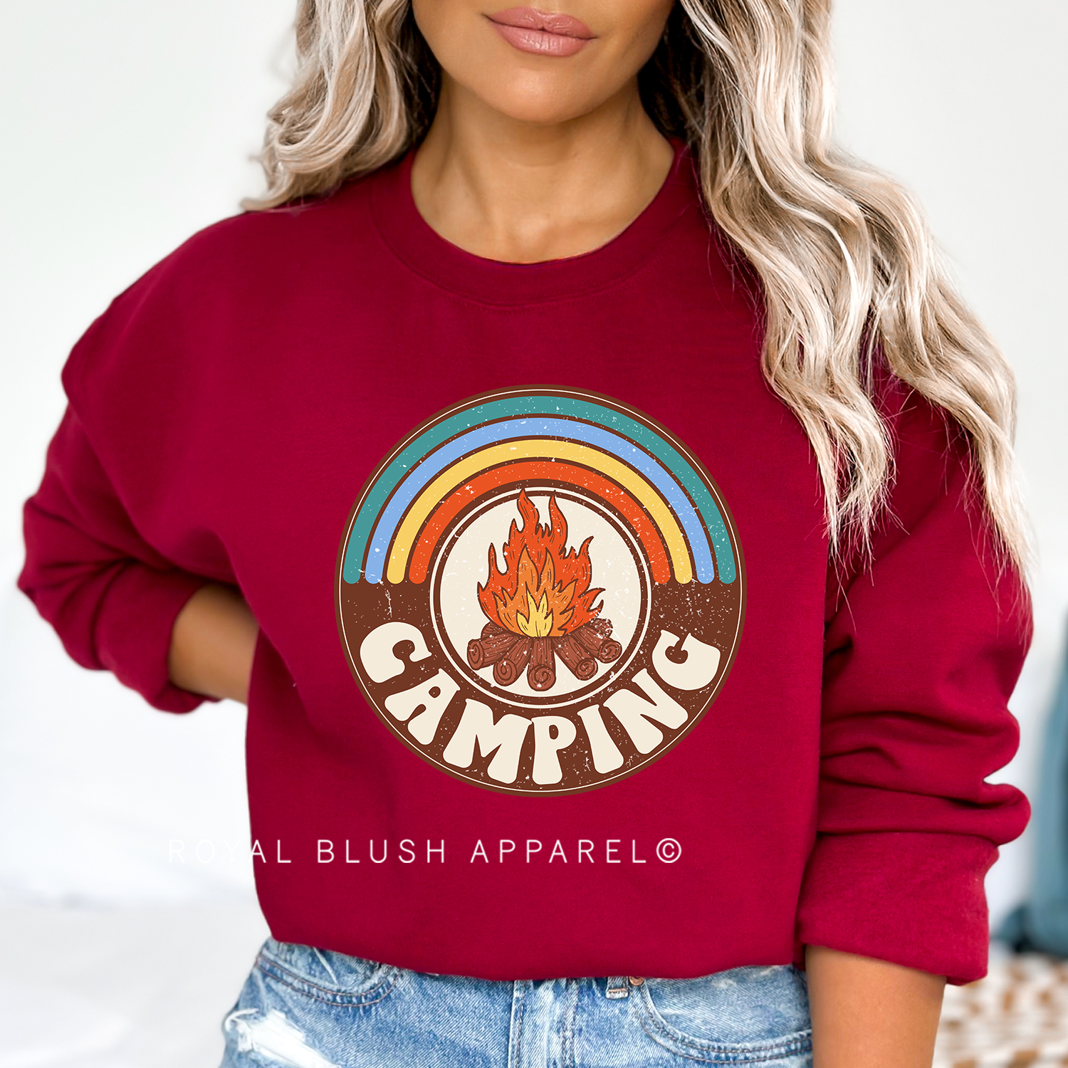 Camping Full Color Transfer