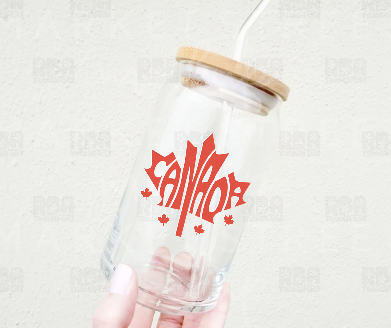 Canada Flag UV DTF Sticker