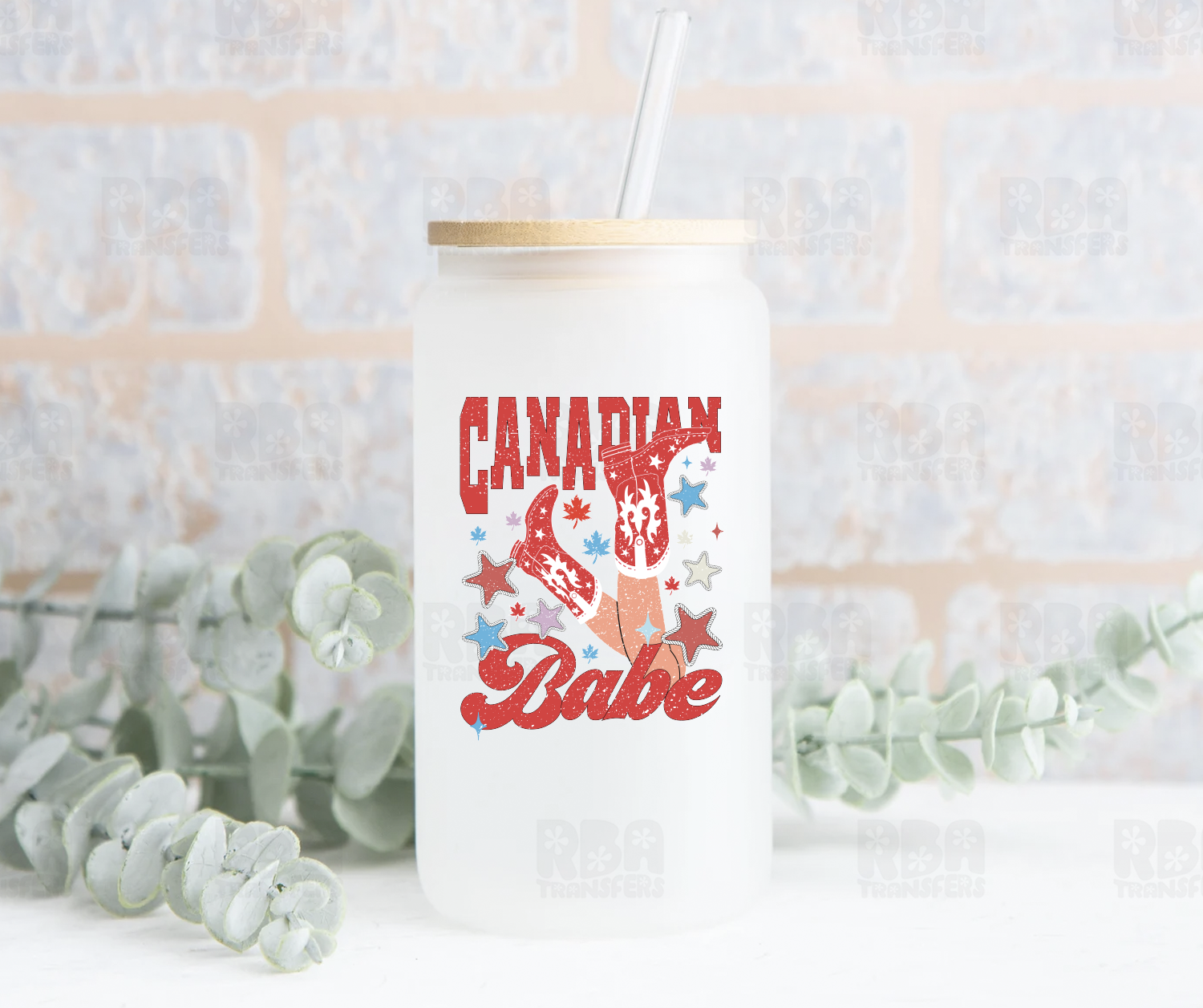 Canadian Babe UV DTF Sticker