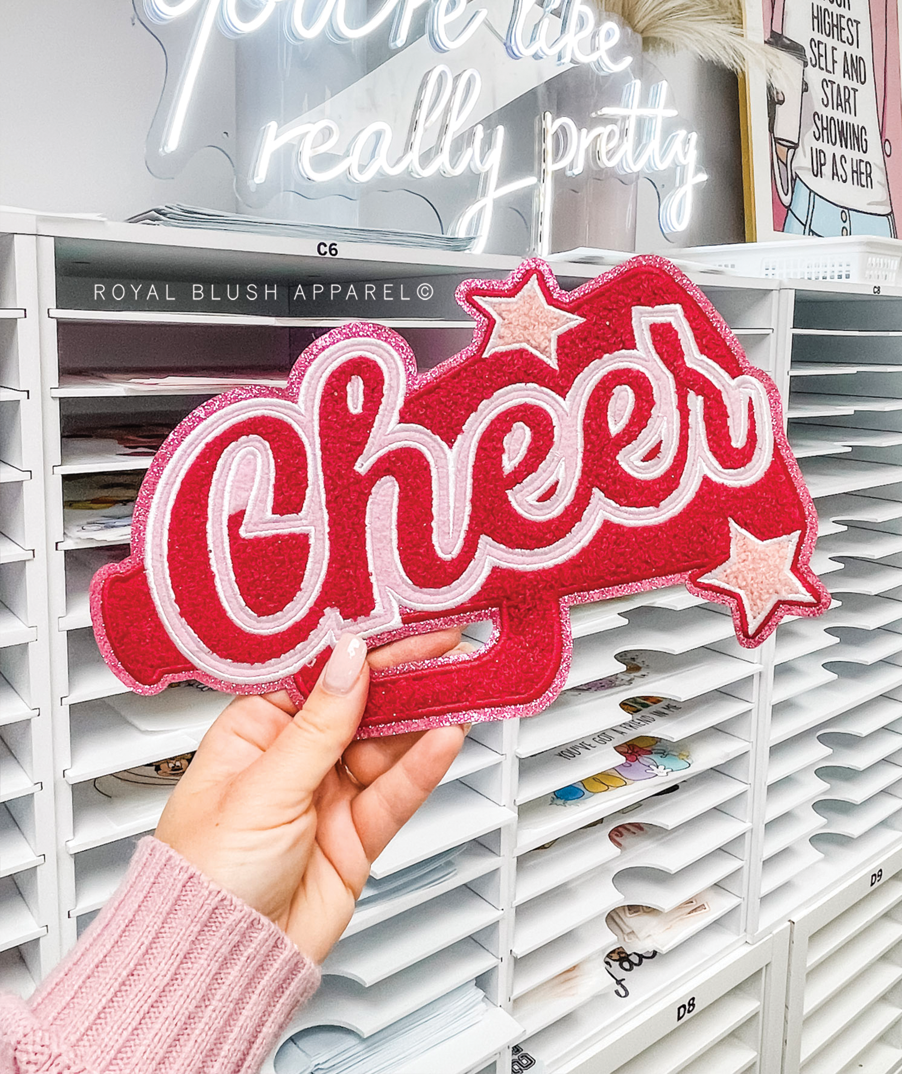 Cheer Chenille Patch