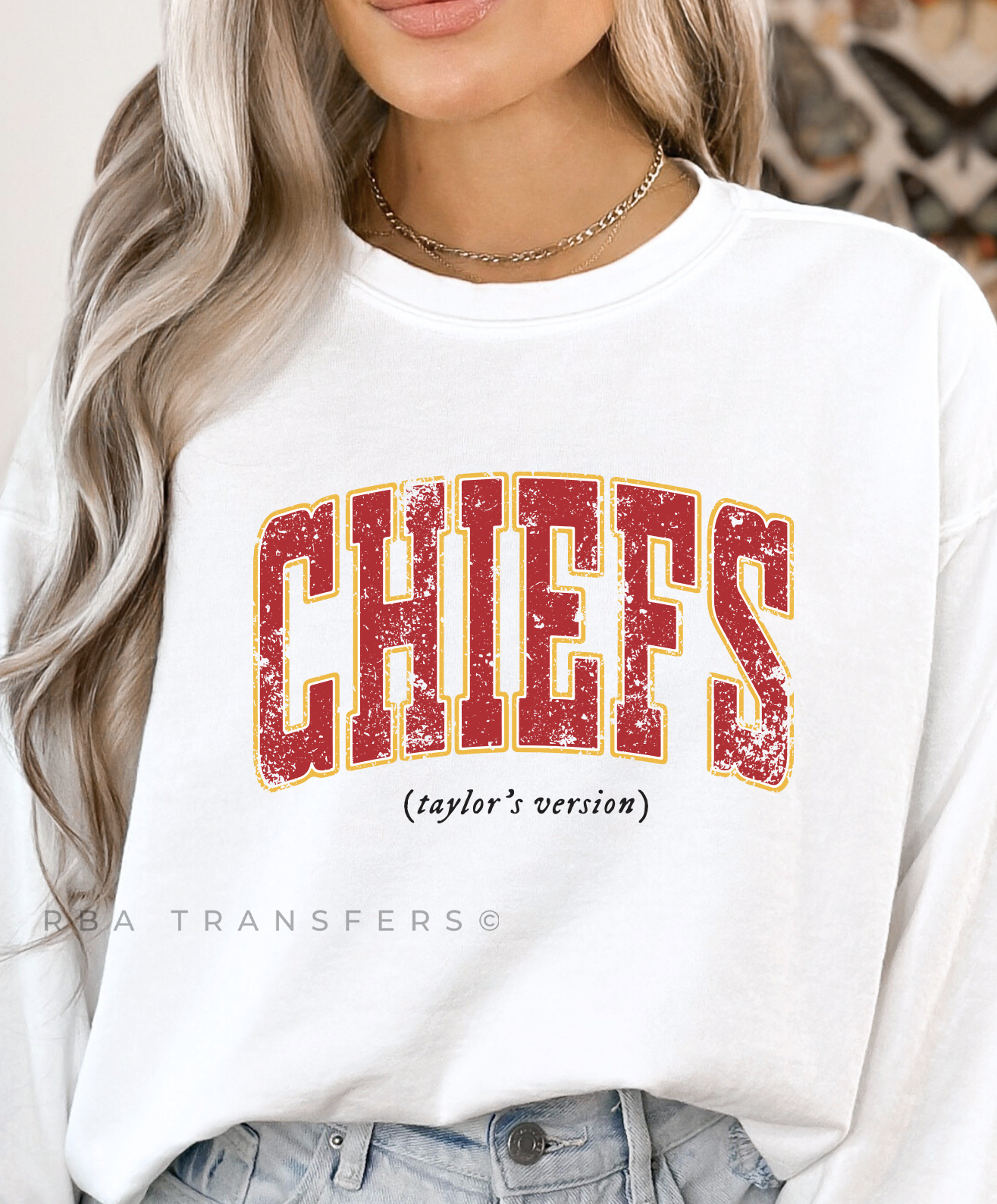 Chiefs T Version Full Color Transfer