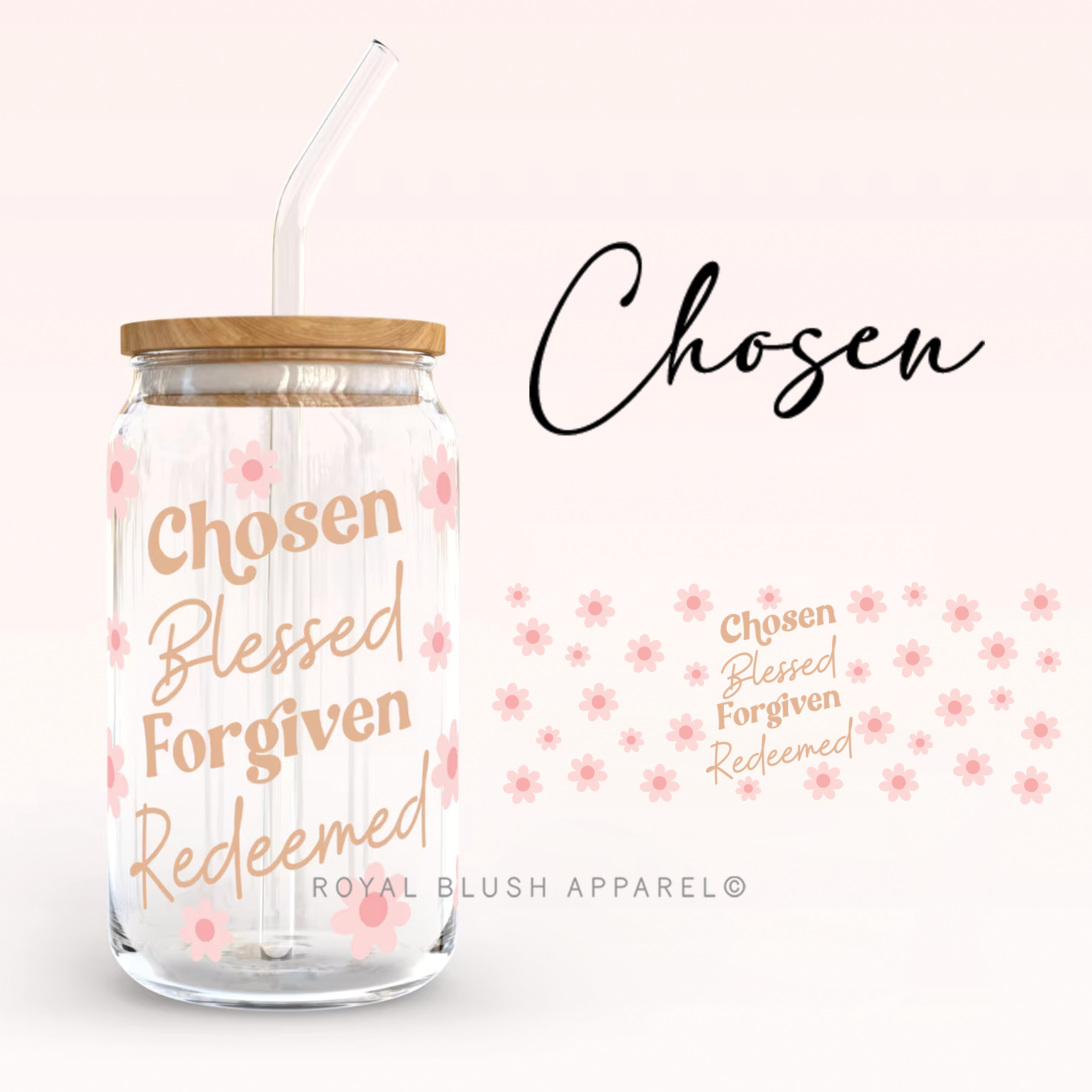 Chosen Wrap UV DTF Sticker