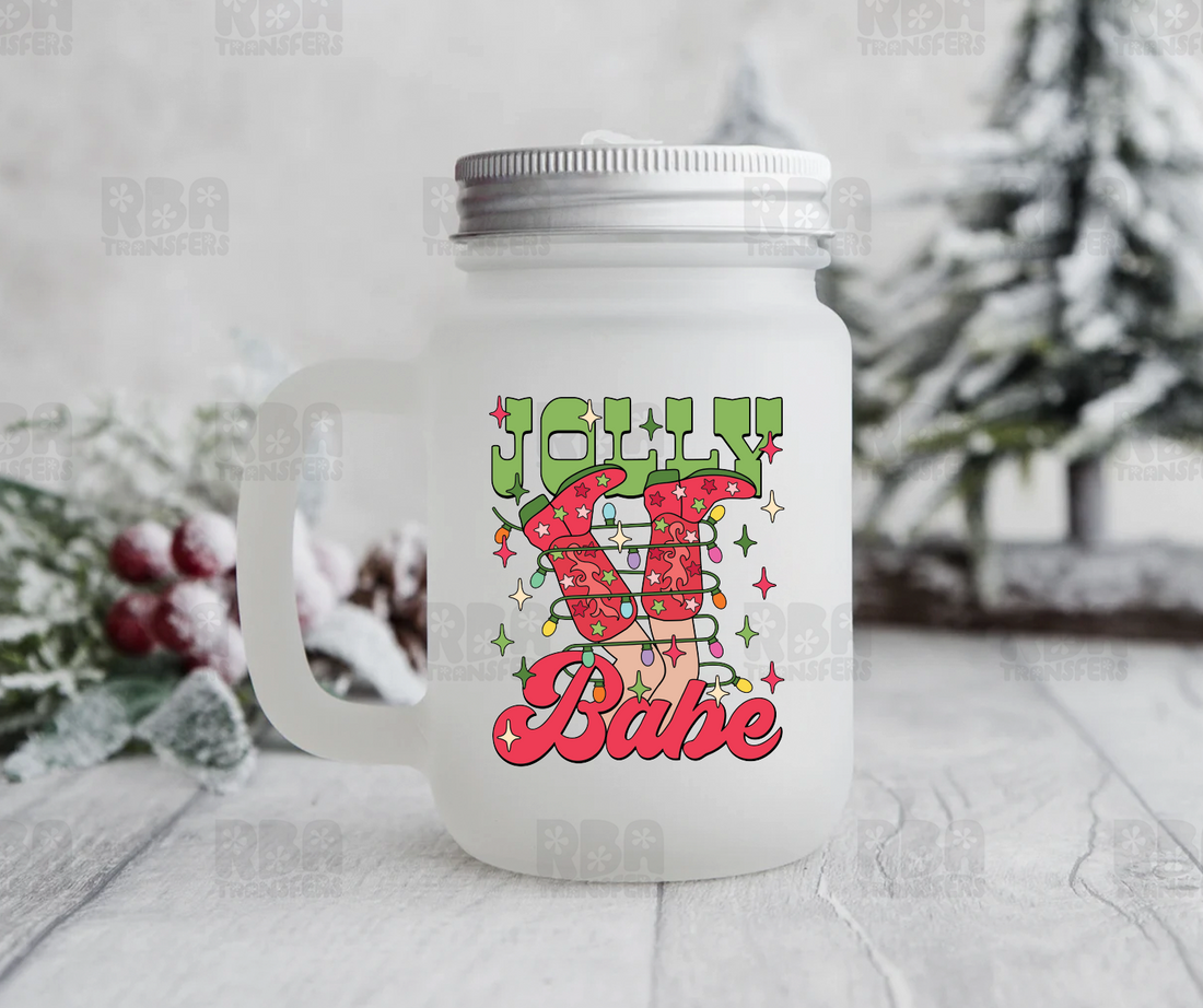 Cow-girl Jolly Babe UV DTF Autocollant