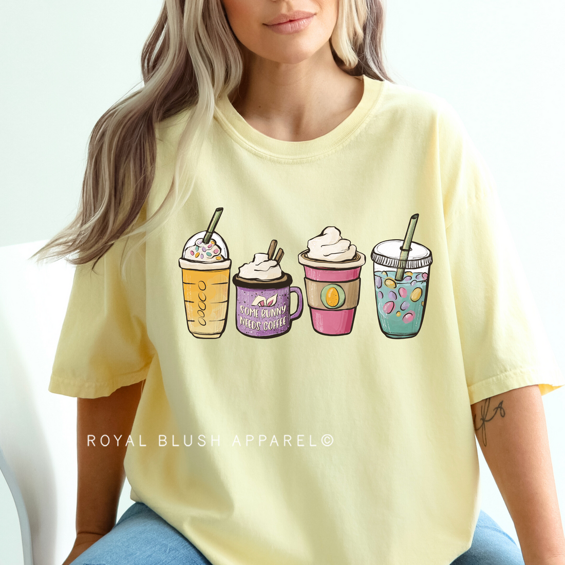 Easter Coffee Full Color Transfer