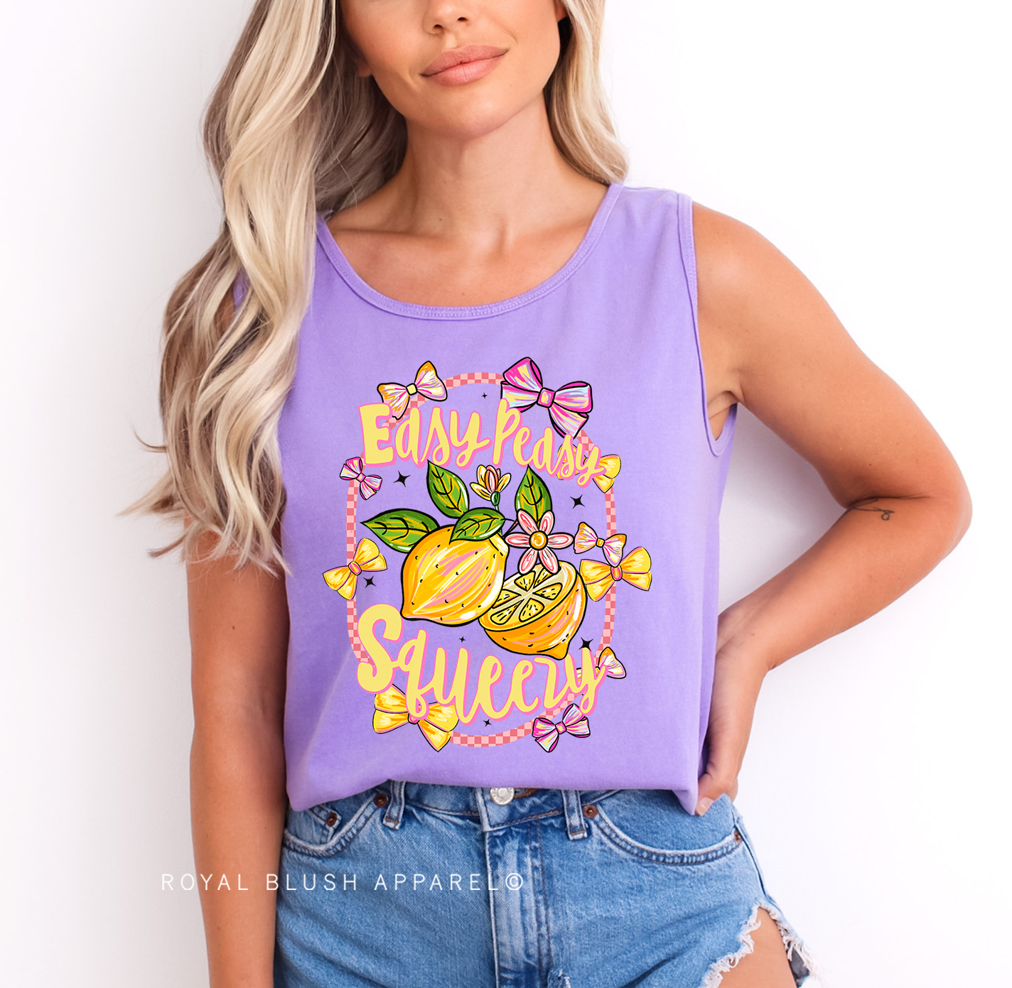 Easy Peasy Lemon Squeezy Full Color Transfer
