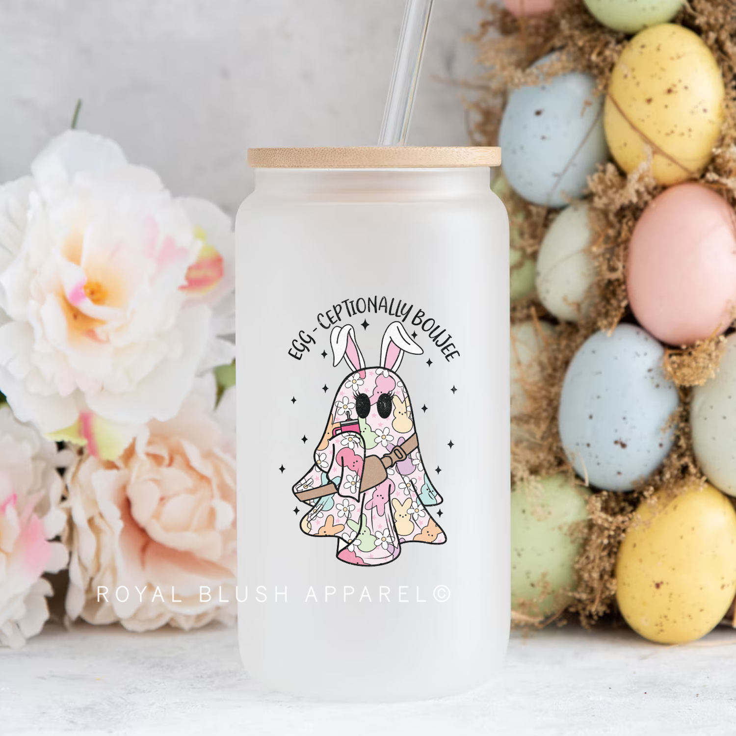 Egg-ceptionally Boujee UV DTF Sticker