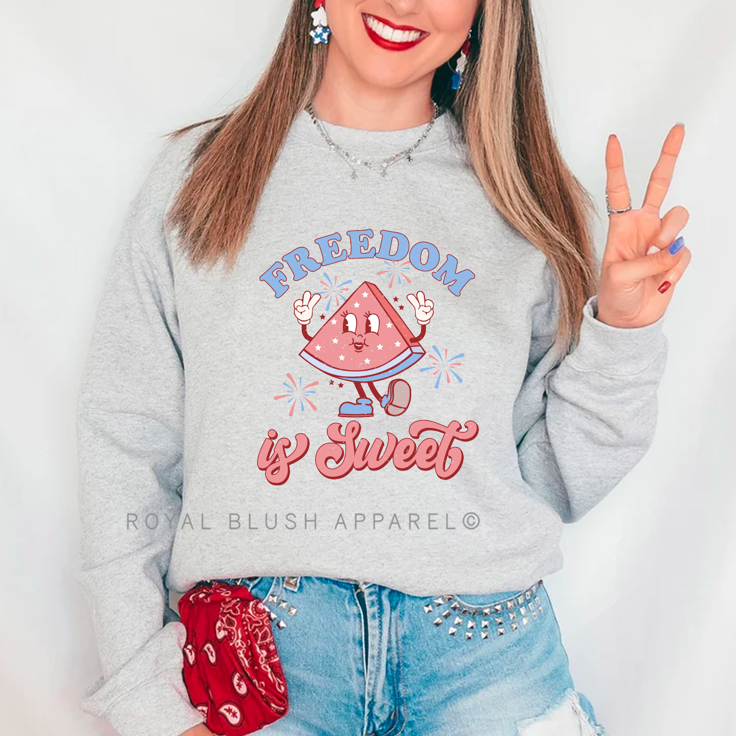 Freedom Is Sweet Full Color Transfer