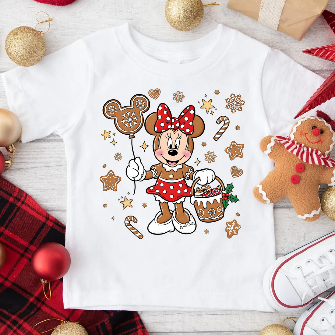 Youth Gingerbread Queen Full Colour Transfer