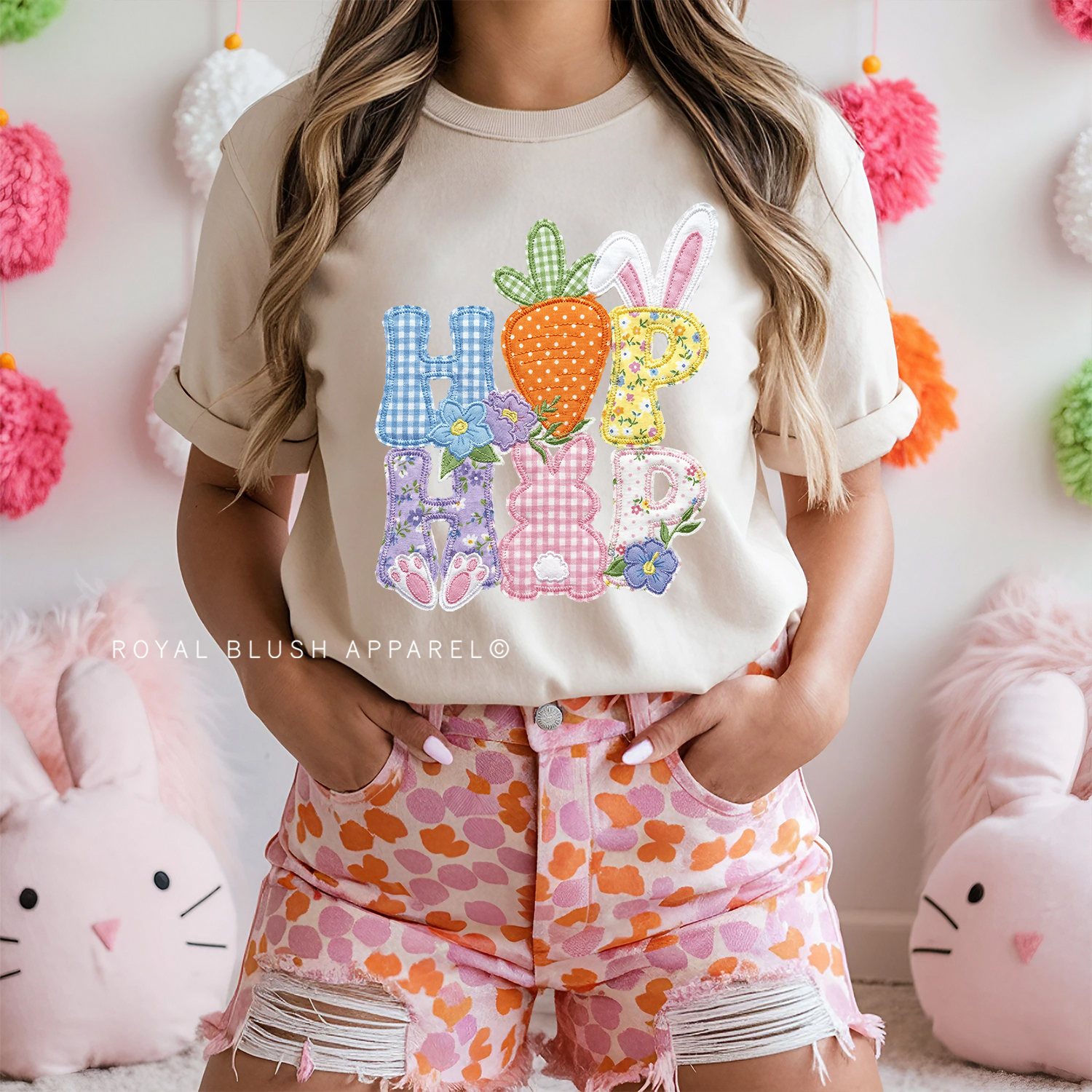 Hip Hop Faux Quilted Full Color Transfer