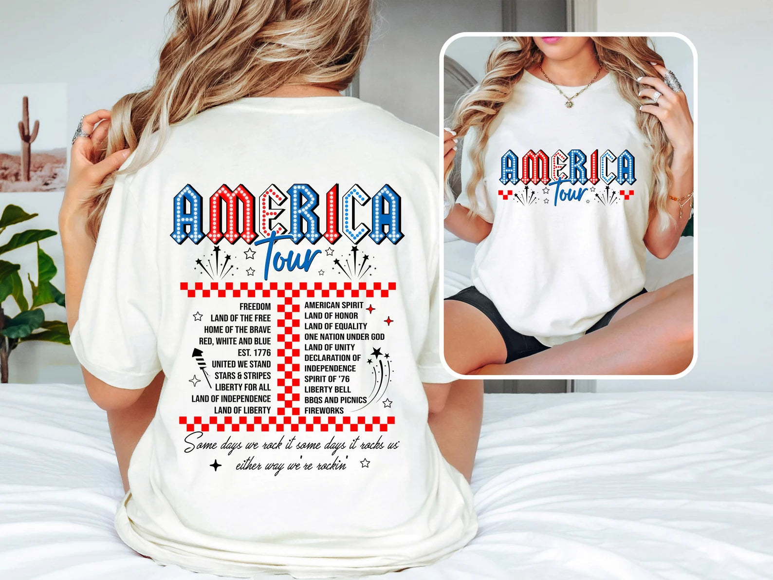 America Tour DUO Full Colour Transfer