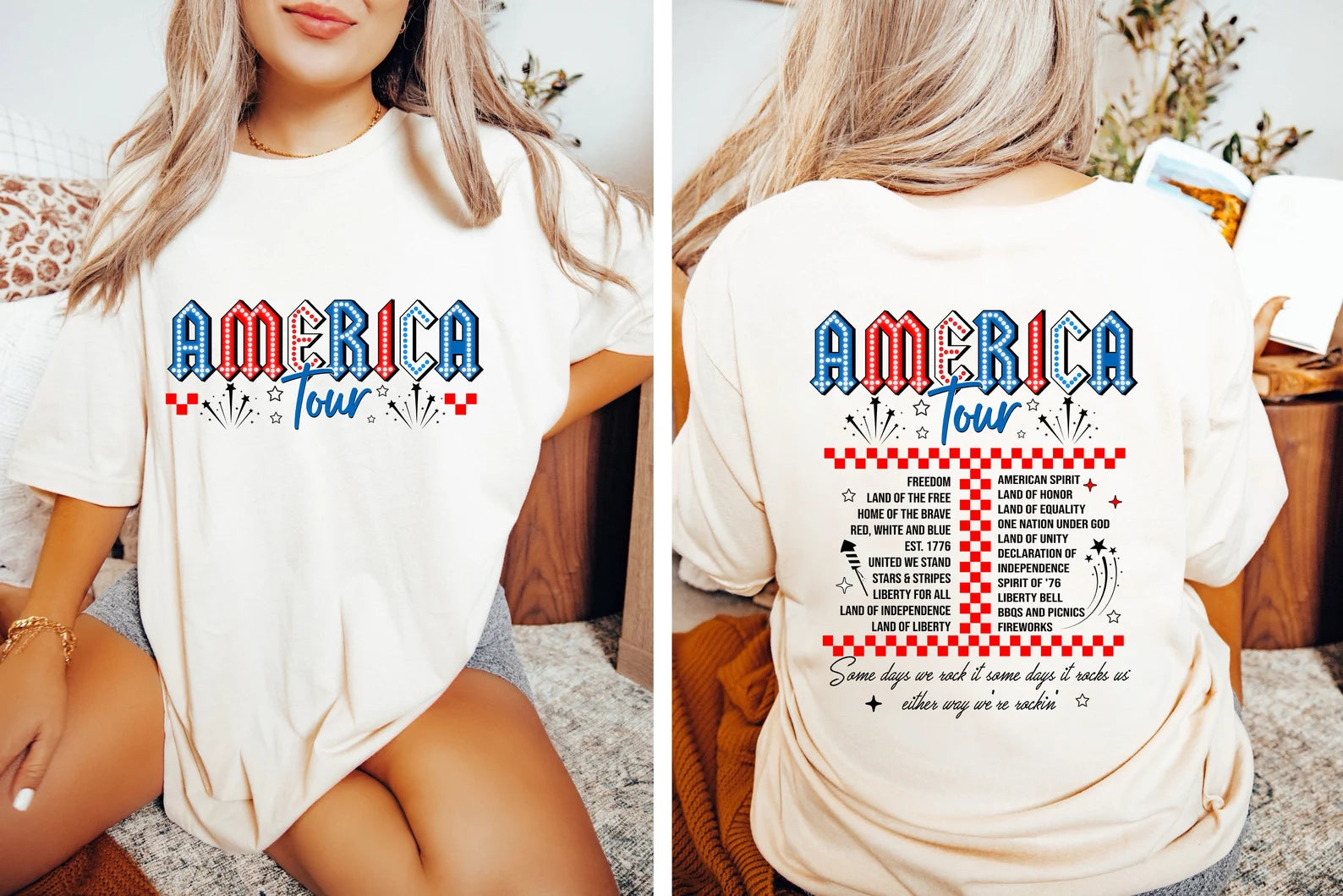 America Tour DUO Full Colour Transfer