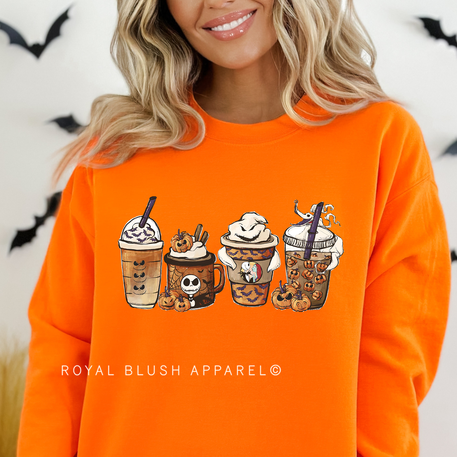 Jack Skellington Coffee Full Color Transfer