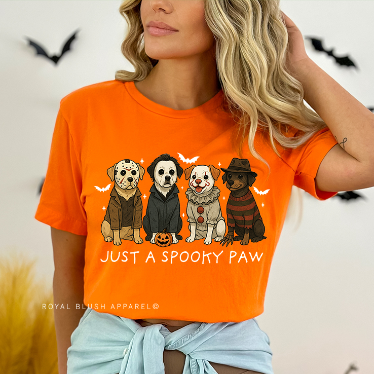 Just A Spooky Paw Full Color Transfer