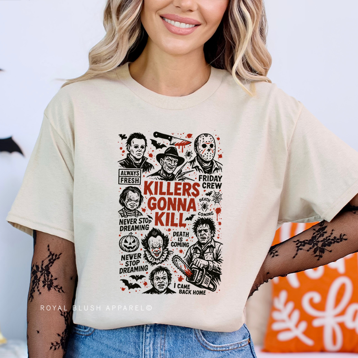 Killers Gonna Kill Full Color Transfer