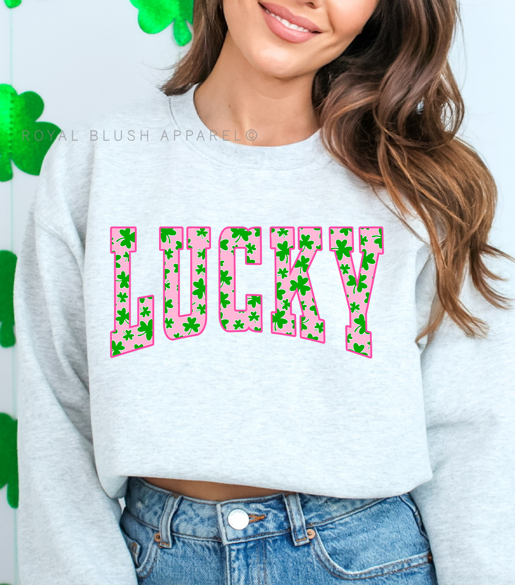Lucky Shamrock Clover St. Patty&