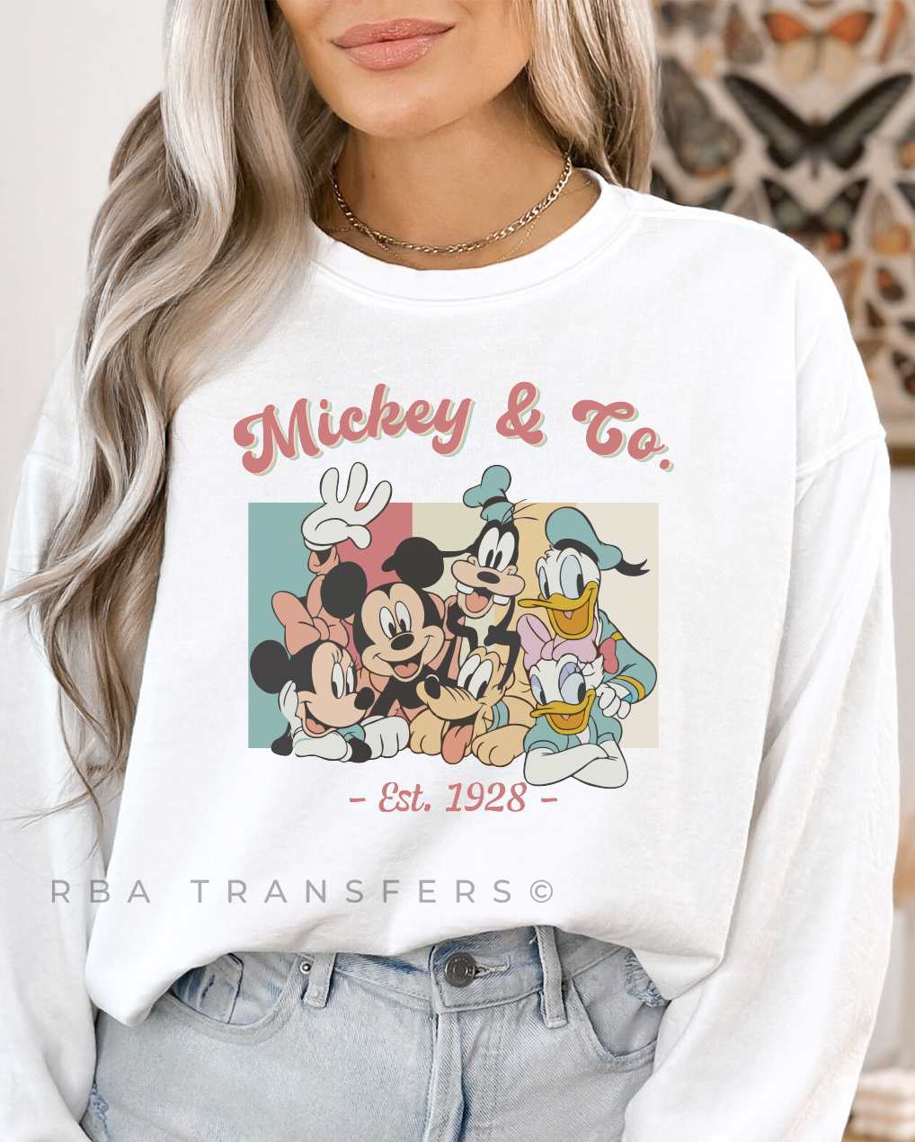 Mickey & Co Full Colour Transfer