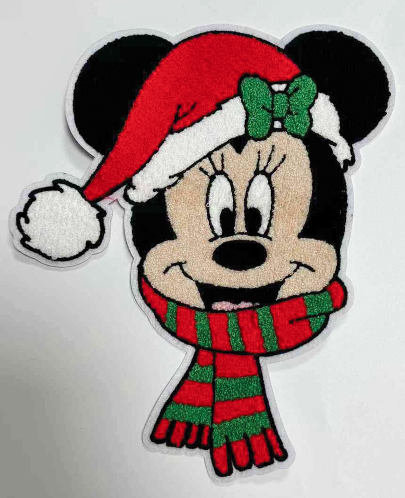 Girly Mouse Chenille Patch